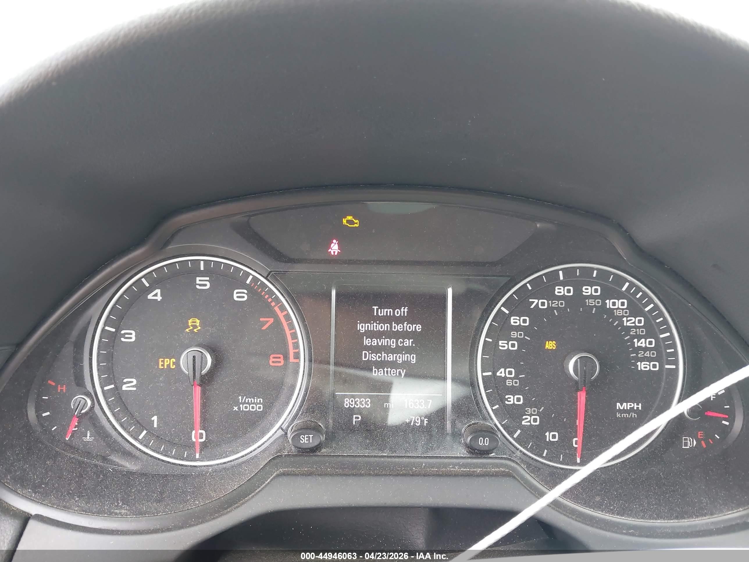 2013 Audi Q5 2.0t Premium Gray vin: WA1LFAFP8DA047308