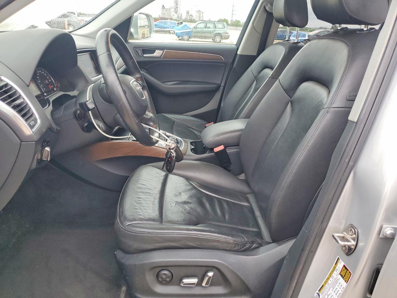 2013 Audi Q5 Silver vin: WA1LFAFP8DA101965