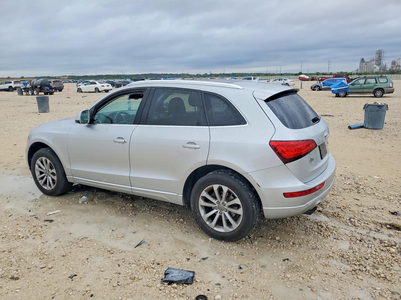 2013 Audi Q5 Silver vin: WA1LFAFP8DA101965