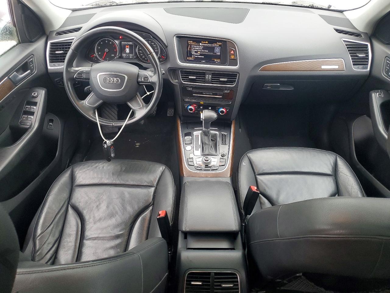 2013 Audi Q5 Silver vin: WA1LFAFP8DA101965