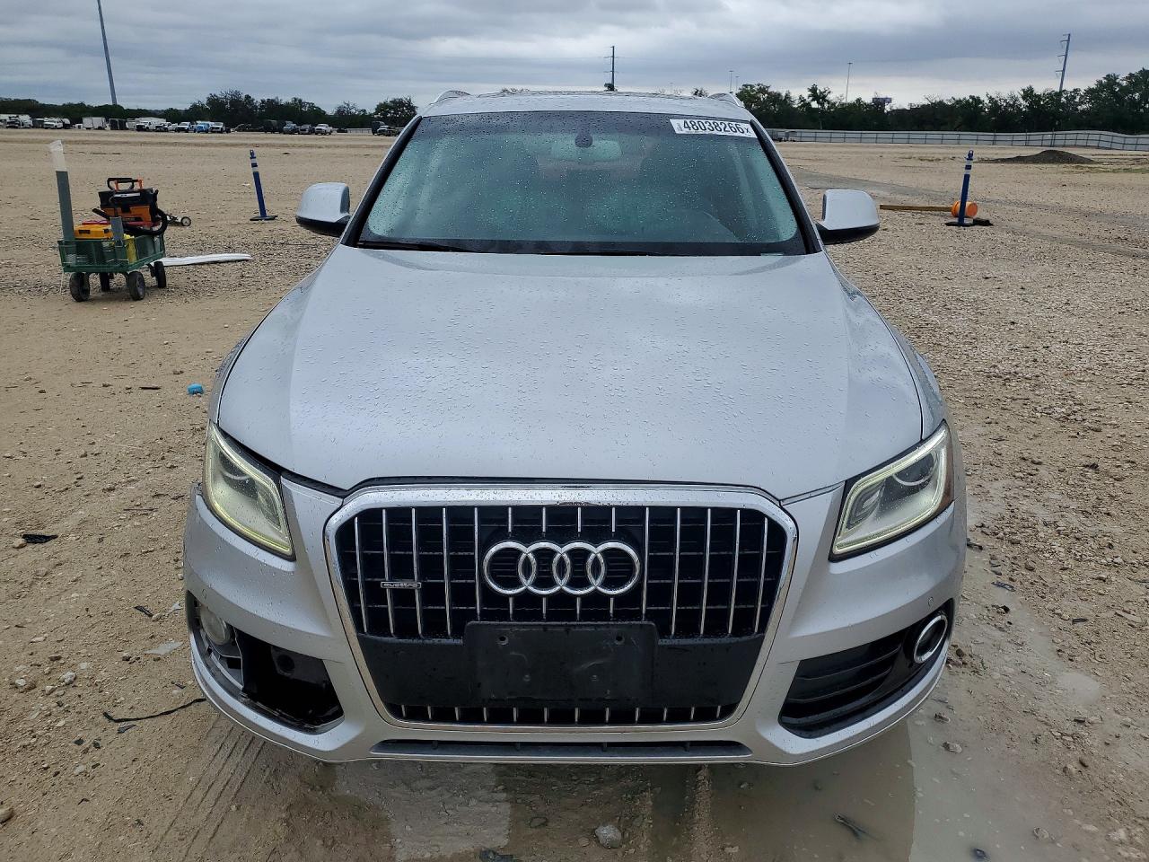 2013 Audi Q5 Silver vin: WA1LFAFP8DA101965