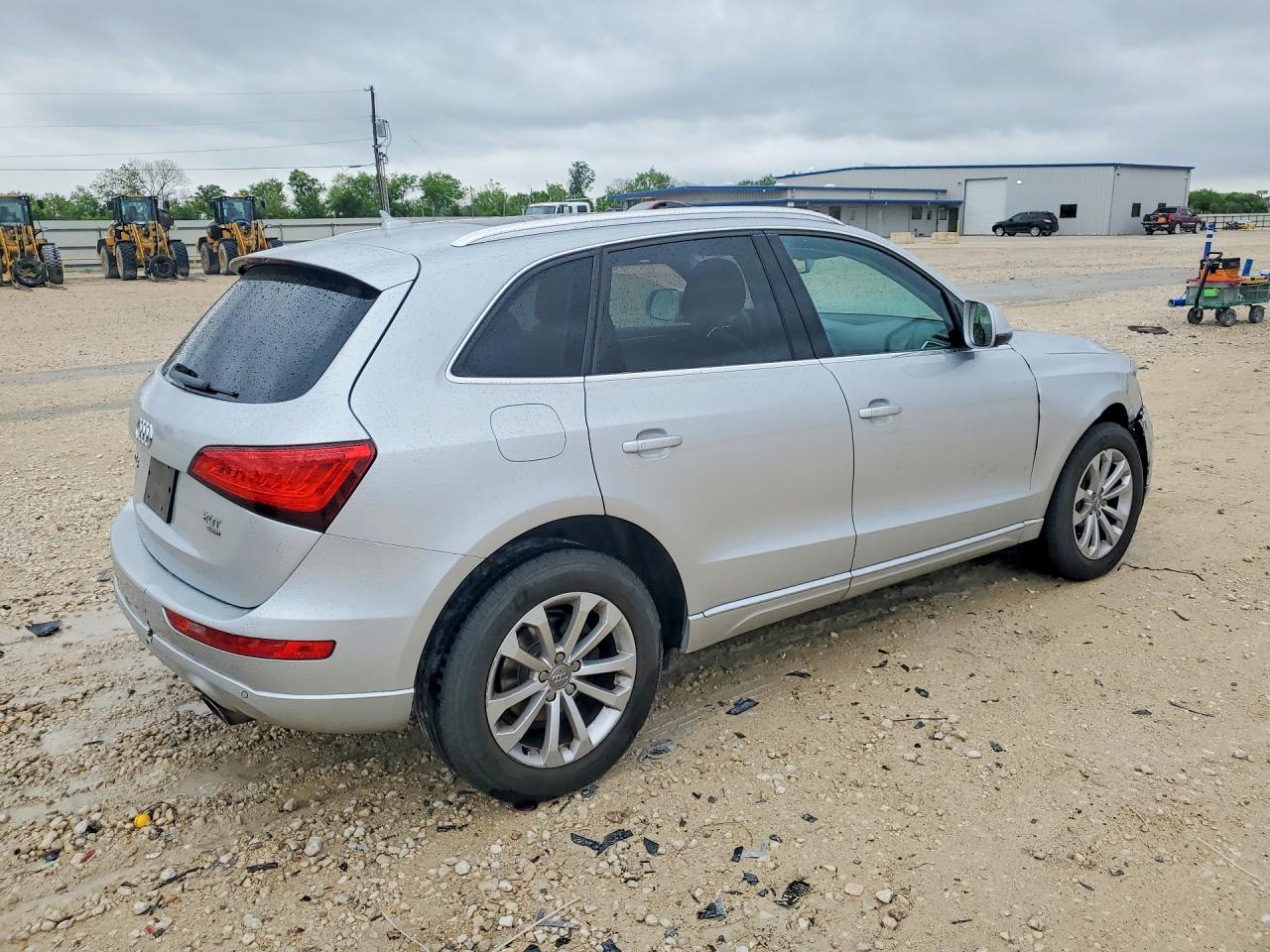 2013 Audi Q5 Silver vin: WA1LFAFP8DA101965