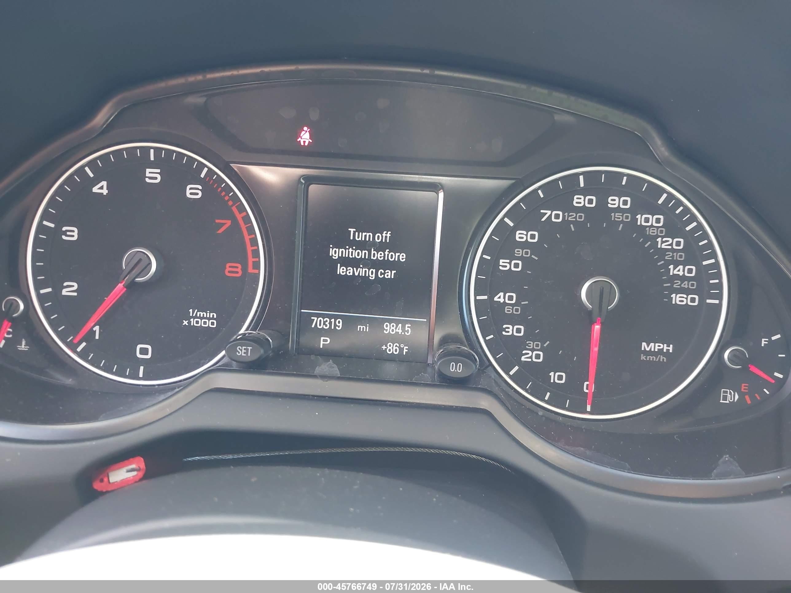 2014 Audi Q5 2.0t Premium Gray vin: WA1LFAFP8EA025147
