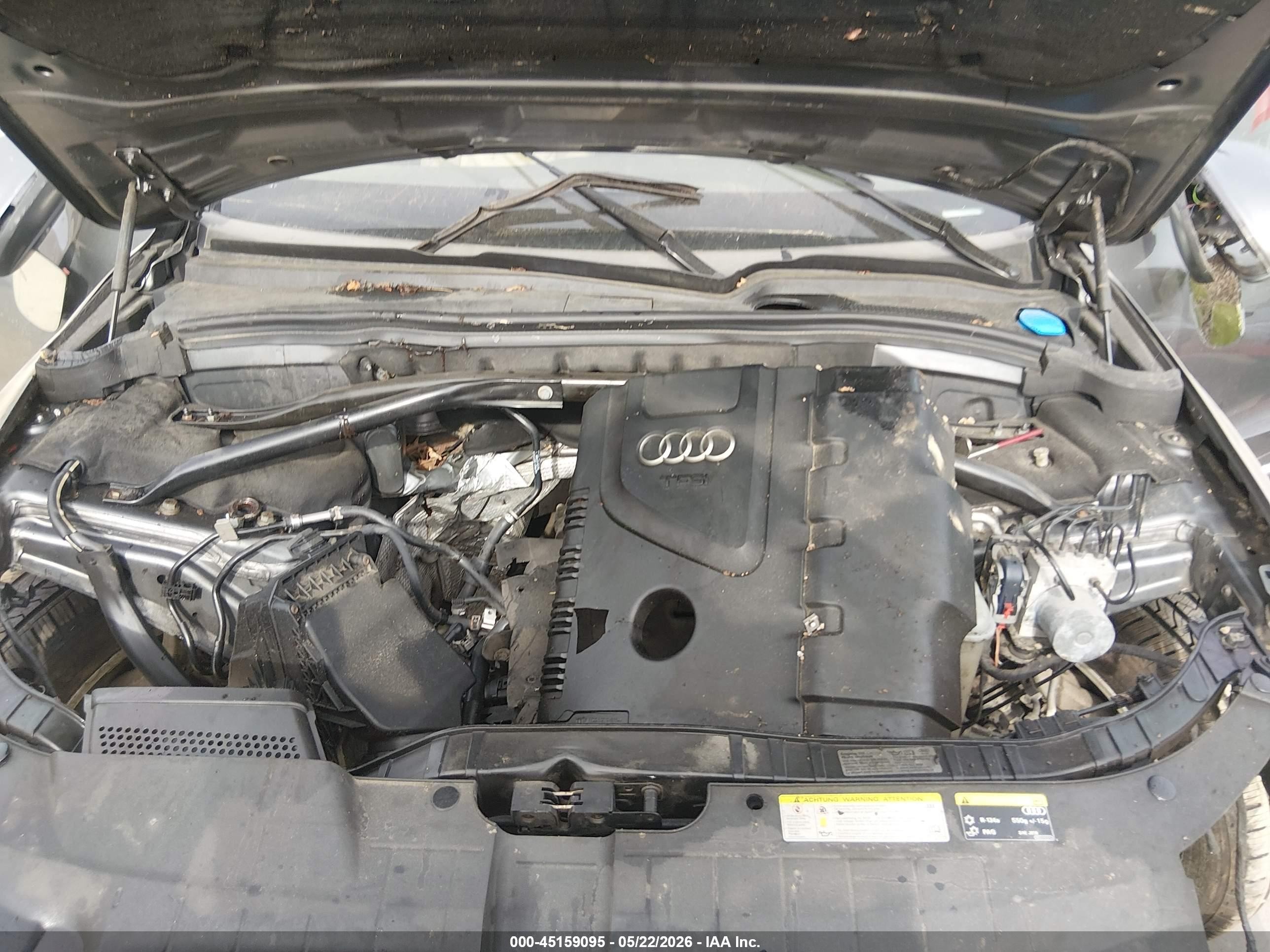 2014 Audi Q5 2.0t Premium Silver vin: WA1LFAFP8EA060691