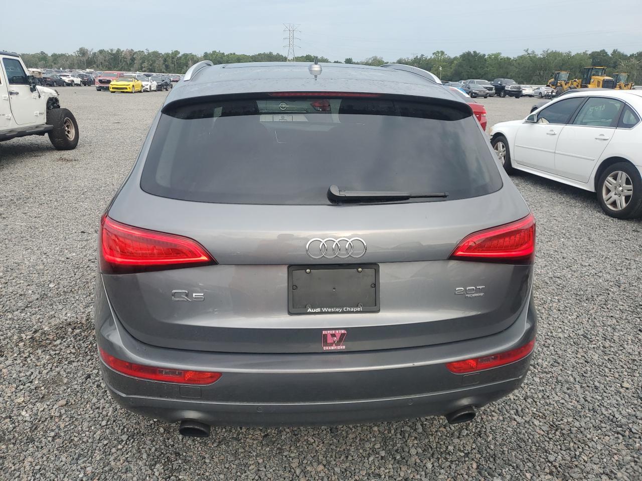 2014 Audi Q5 Premium Plus Gray vin: WA1LFAFP8EA089091