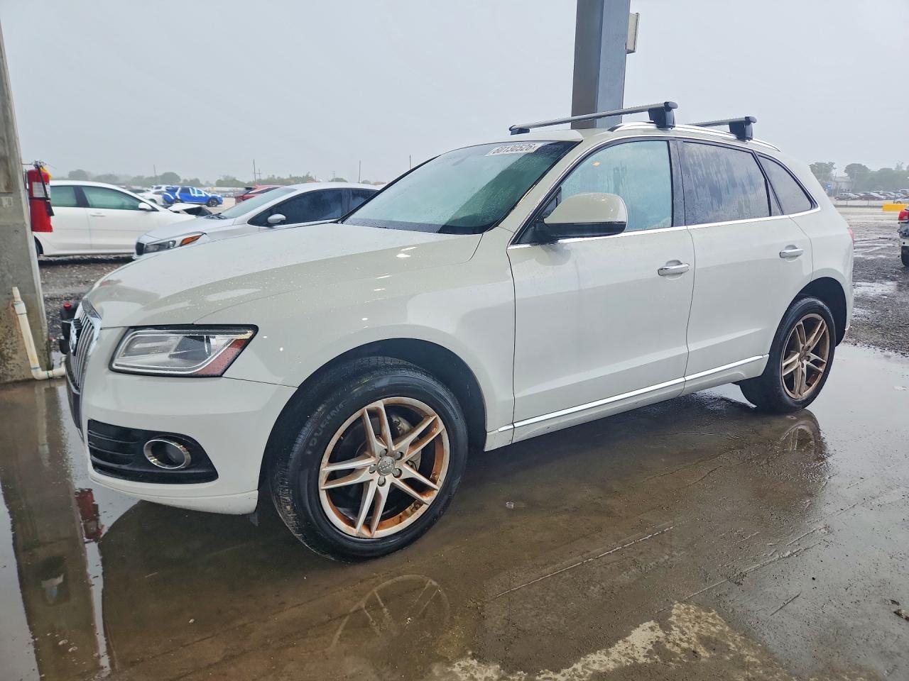 2015 Audi Q5 Premium Plus White vin: WA1LFAFP8FA027885