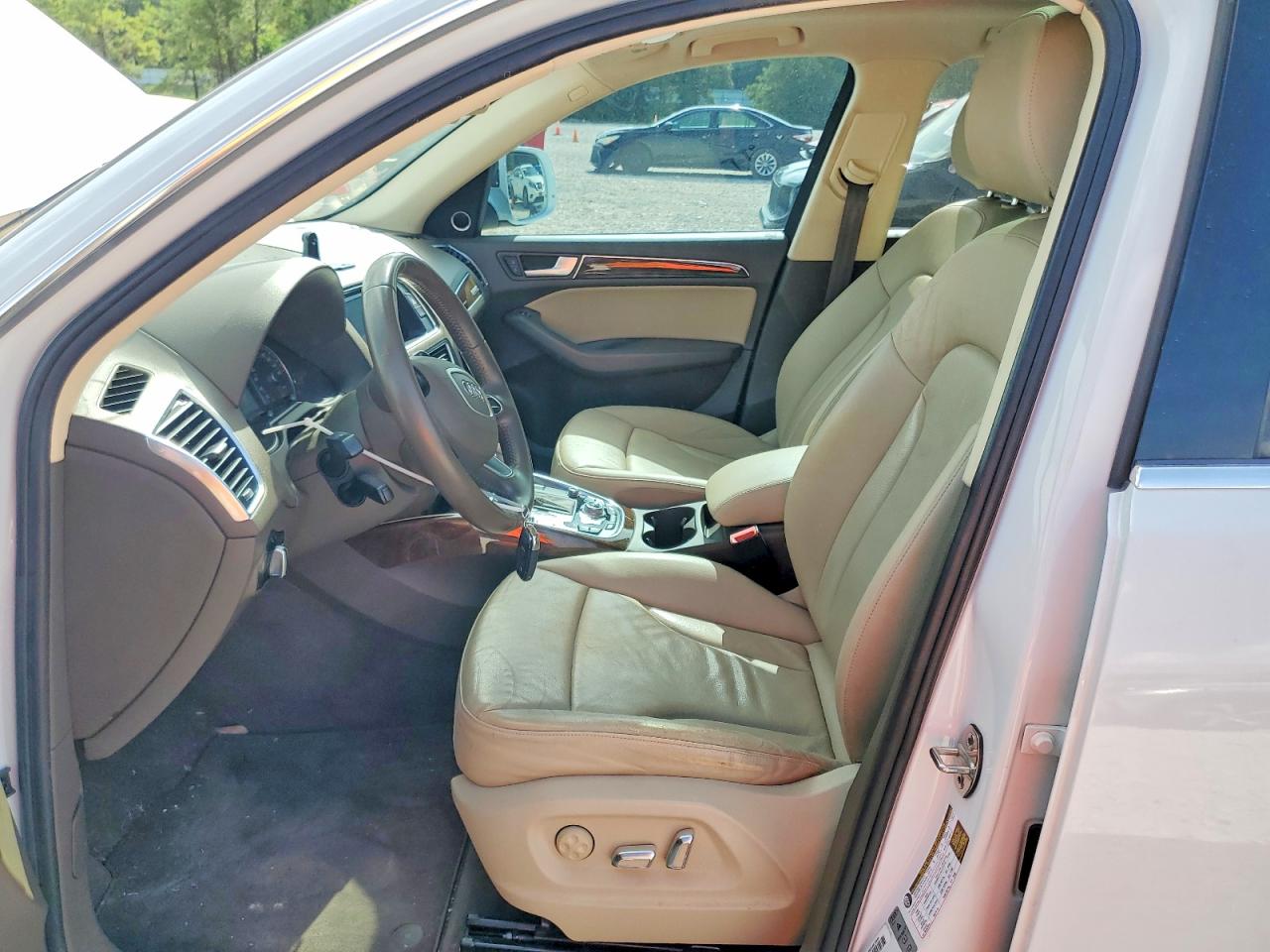 2015 Audi Q5 Premium Plus White vin: WA1LFAFP8FA028843