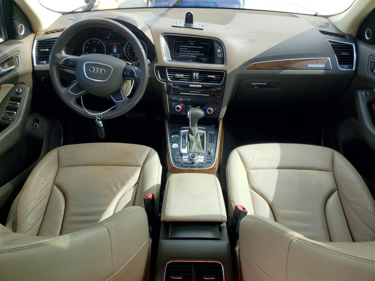 2015 Audi Q5 Premium Plus White vin: WA1LFAFP8FA028843