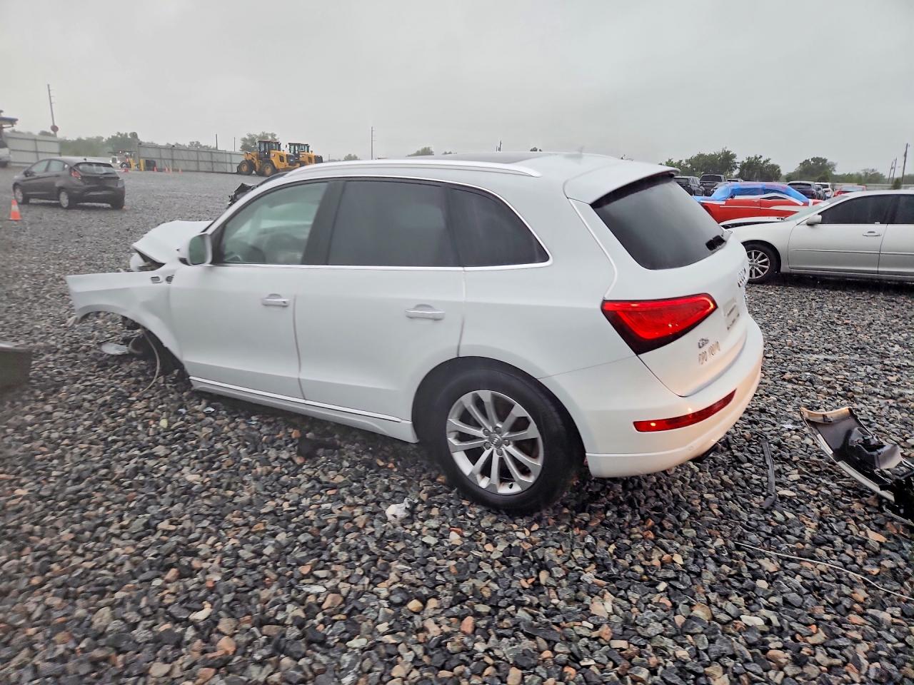2015 Audi Q5 Premium Plus White vin: WA1LFAFP8FA064791