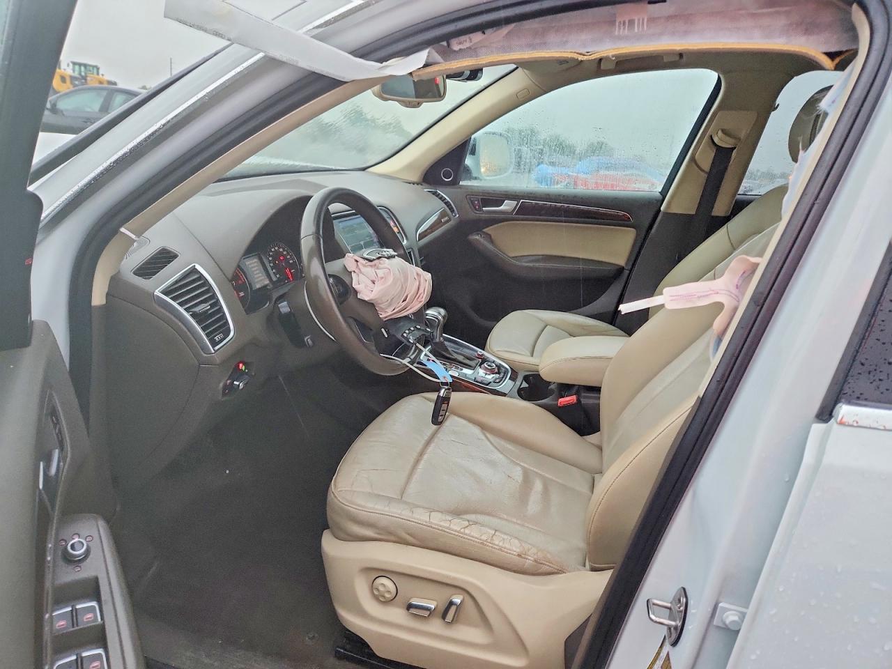 2015 Audi Q5 Premium Plus White vin: WA1LFAFP8FA064791
