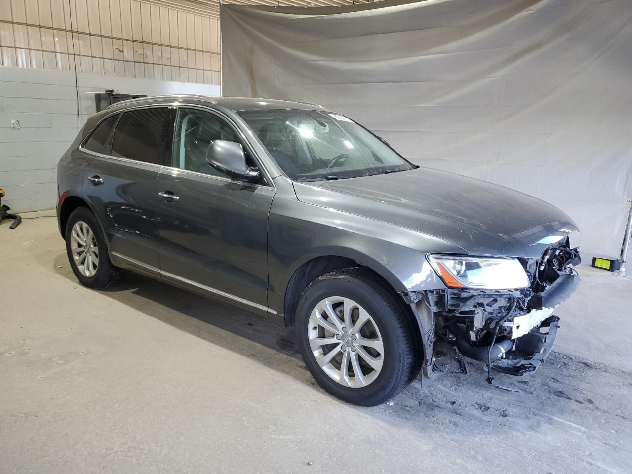 2015 Audi Q5 Premium Plus Gray vin: WA1LFAFP8FA083034