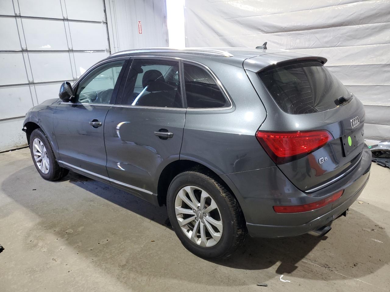 2015 Audi Q5 Premium Plus Gray vin: WA1LFAFP8FA083034