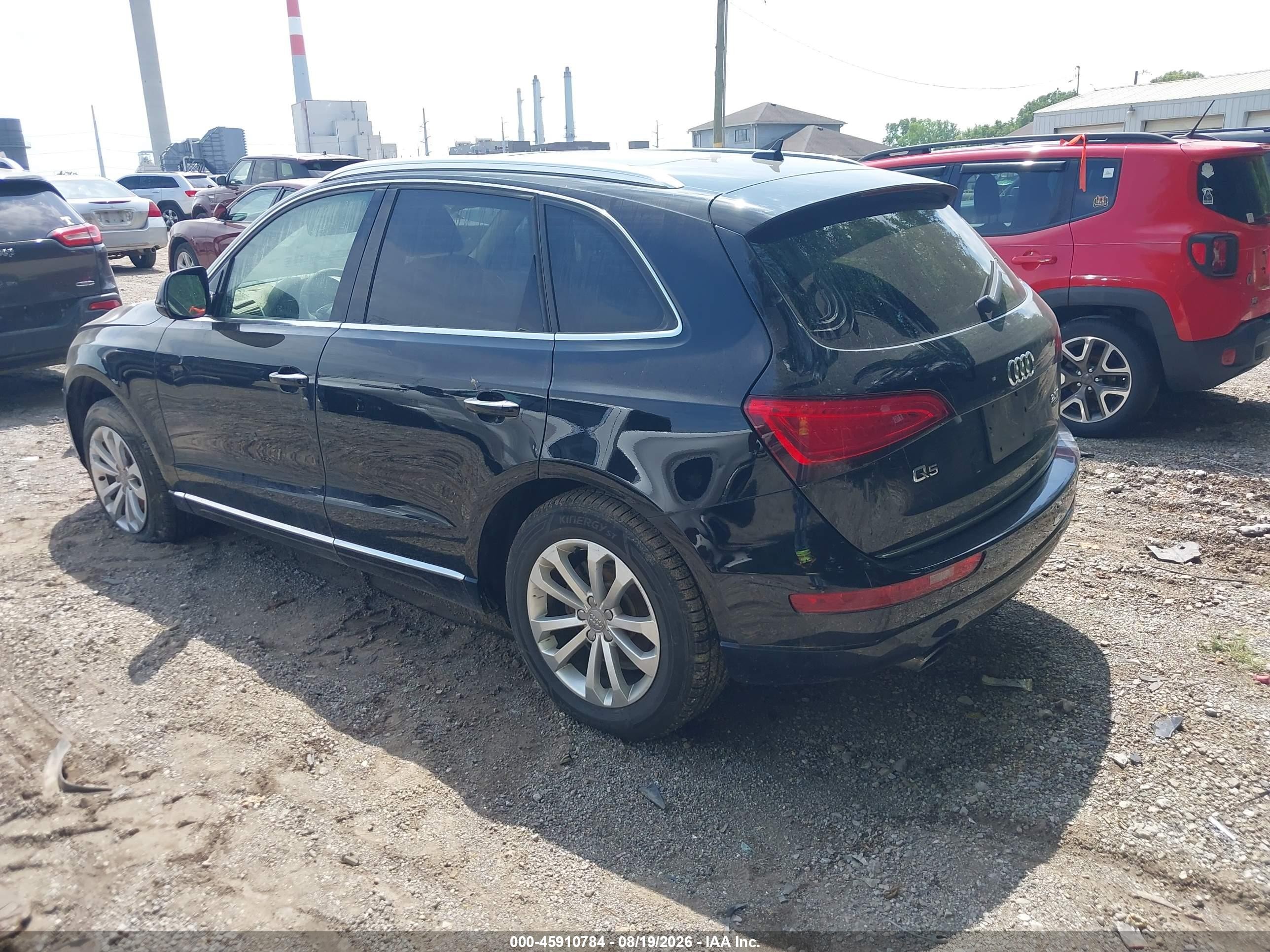 2015 Audi Q5 2.0t Premium Black vin: WA1LFAFP8FA098343
