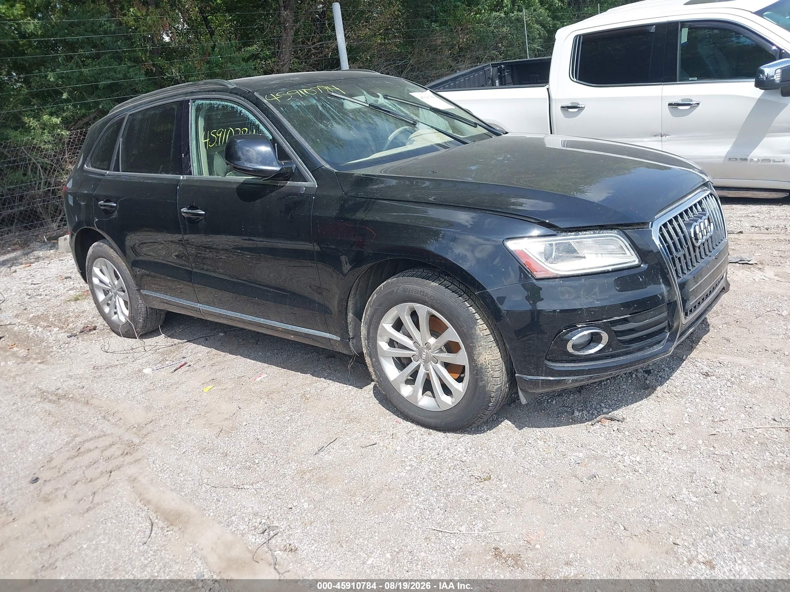 2015 Audi Q5 2.0t Premium Black vin: WA1LFAFP8FA098343