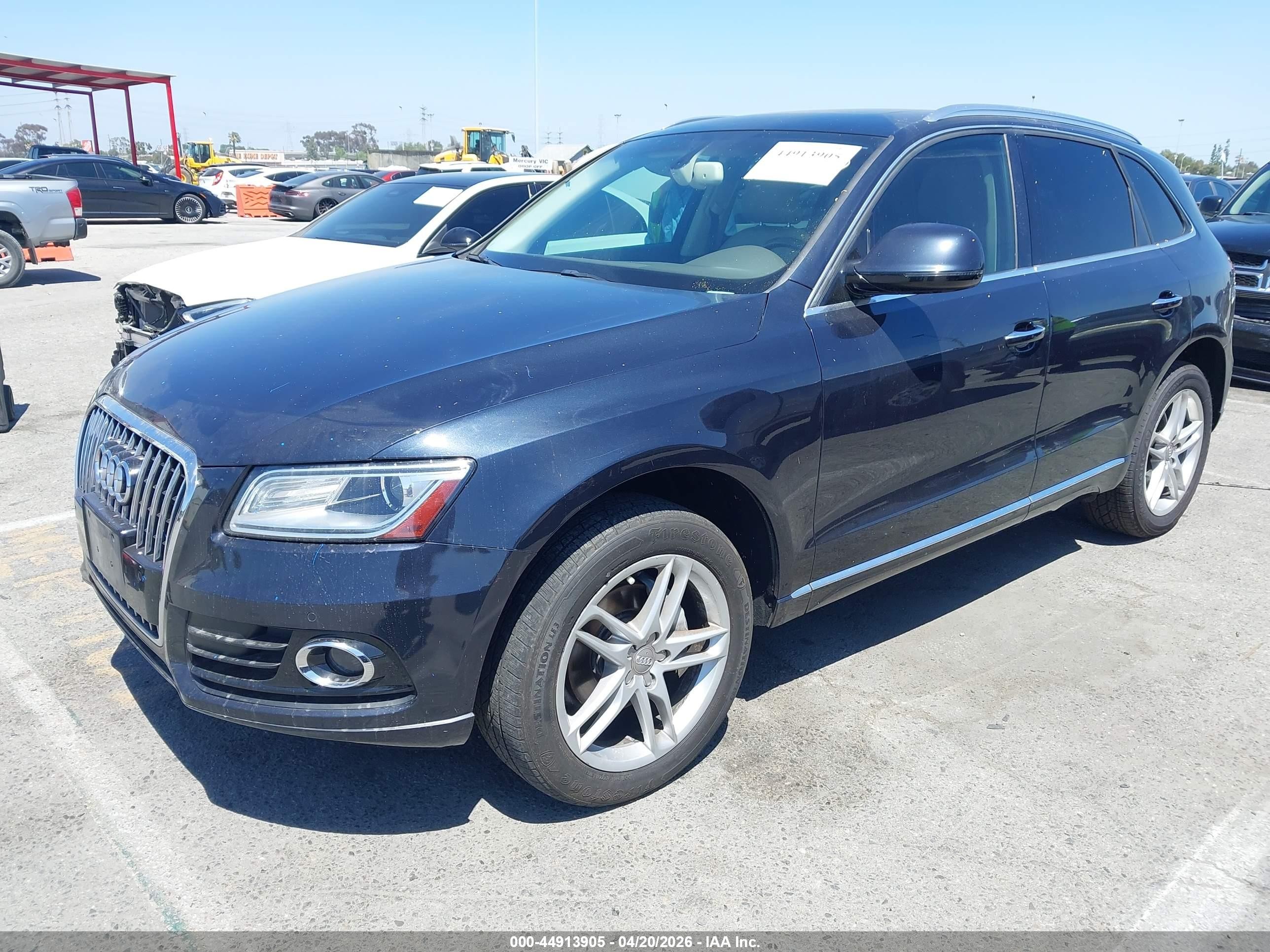 2015 Audi Q5 2.0t Premium Blue vin: WA1LFAFP8FA123788