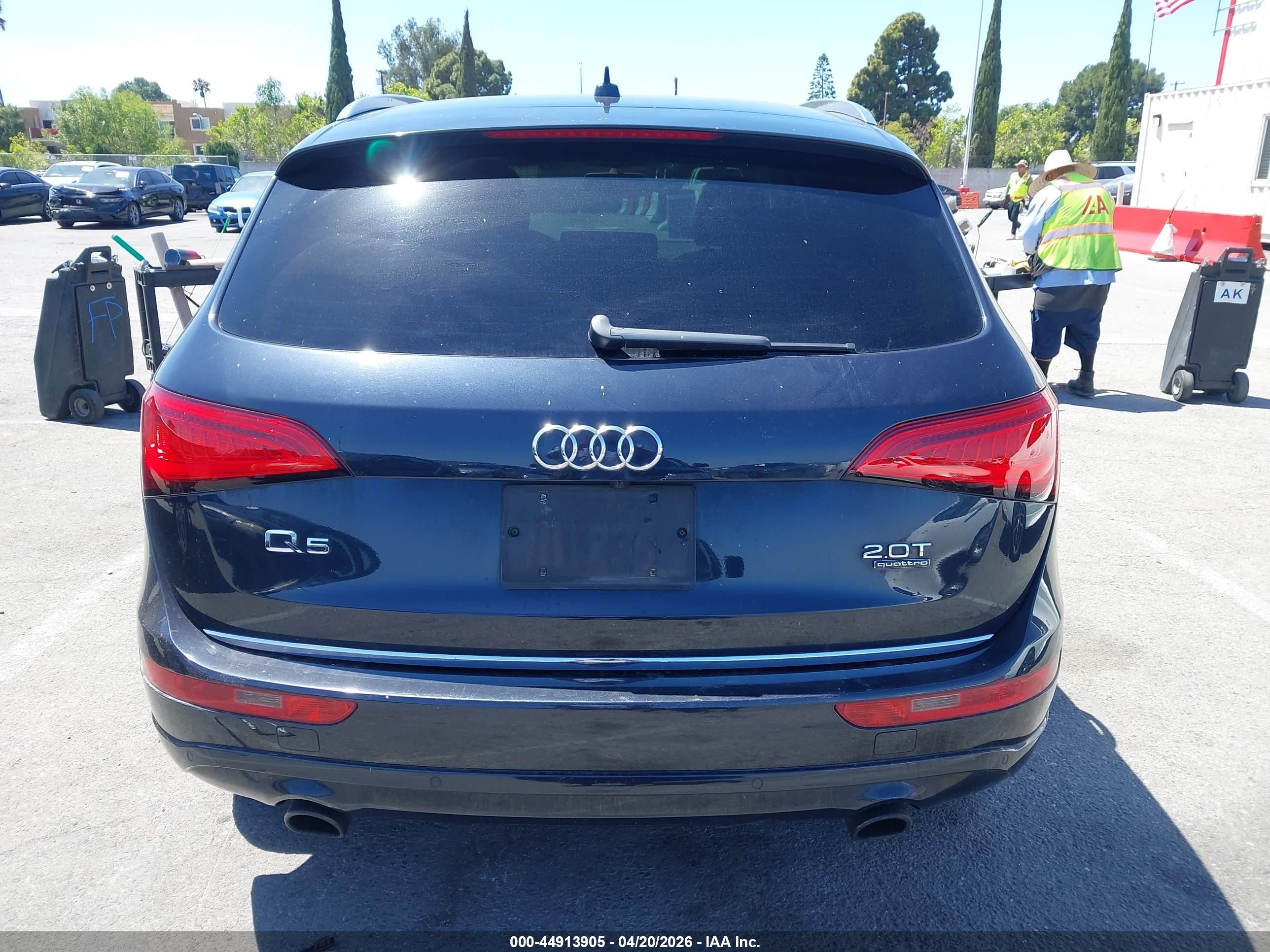2015 Audi Q5 2.0t Premium Blue vin: WA1LFAFP8FA123788
