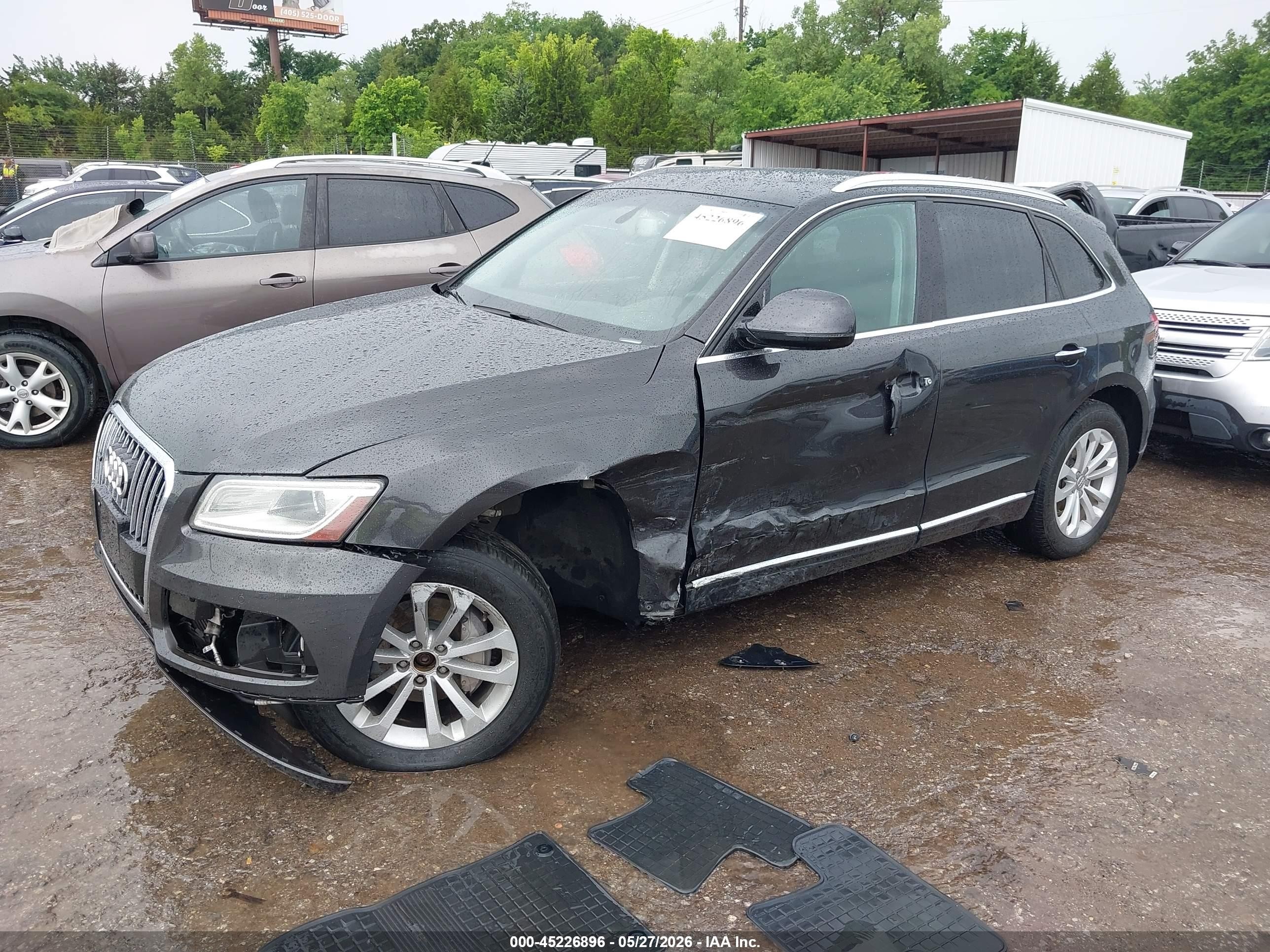 2015 Audi Q5 2.0t Premium Black vin: WA1LFAFP8FA130837