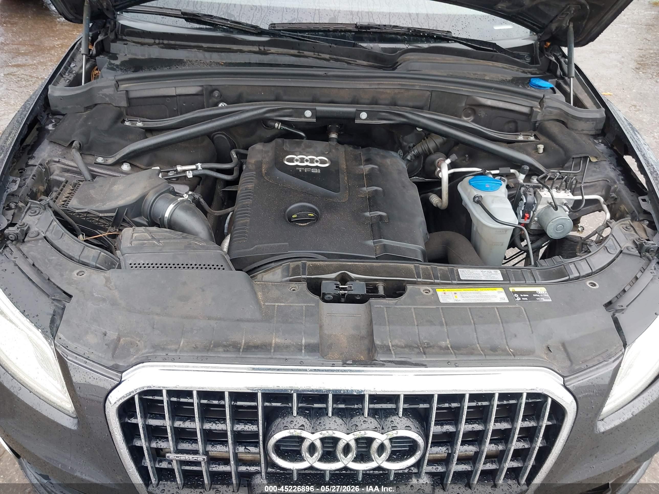 2015 Audi Q5 2.0t Premium Black vin: WA1LFAFP8FA130837