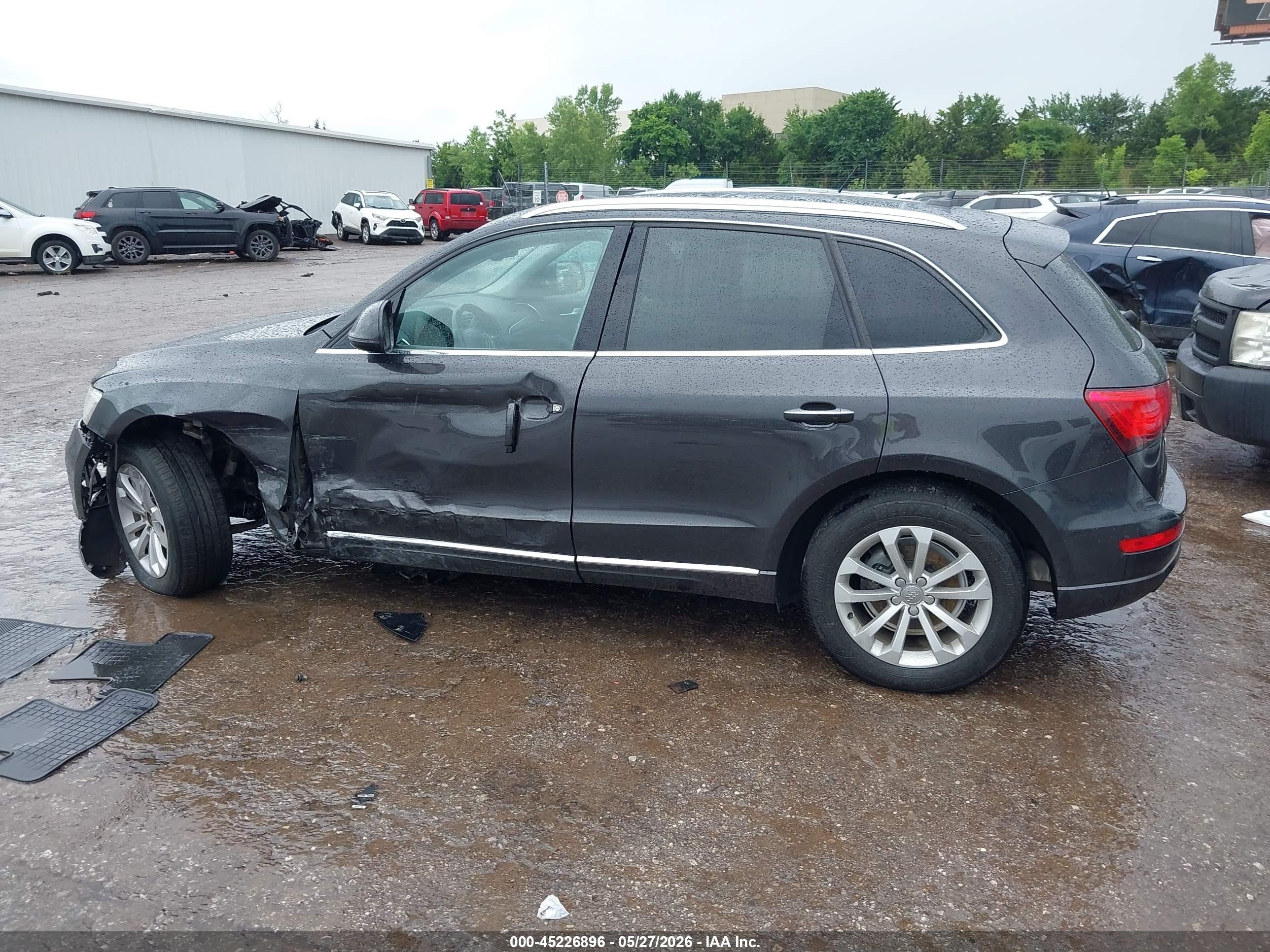 2015 Audi Q5 2.0t Premium Black vin: WA1LFAFP8FA130837