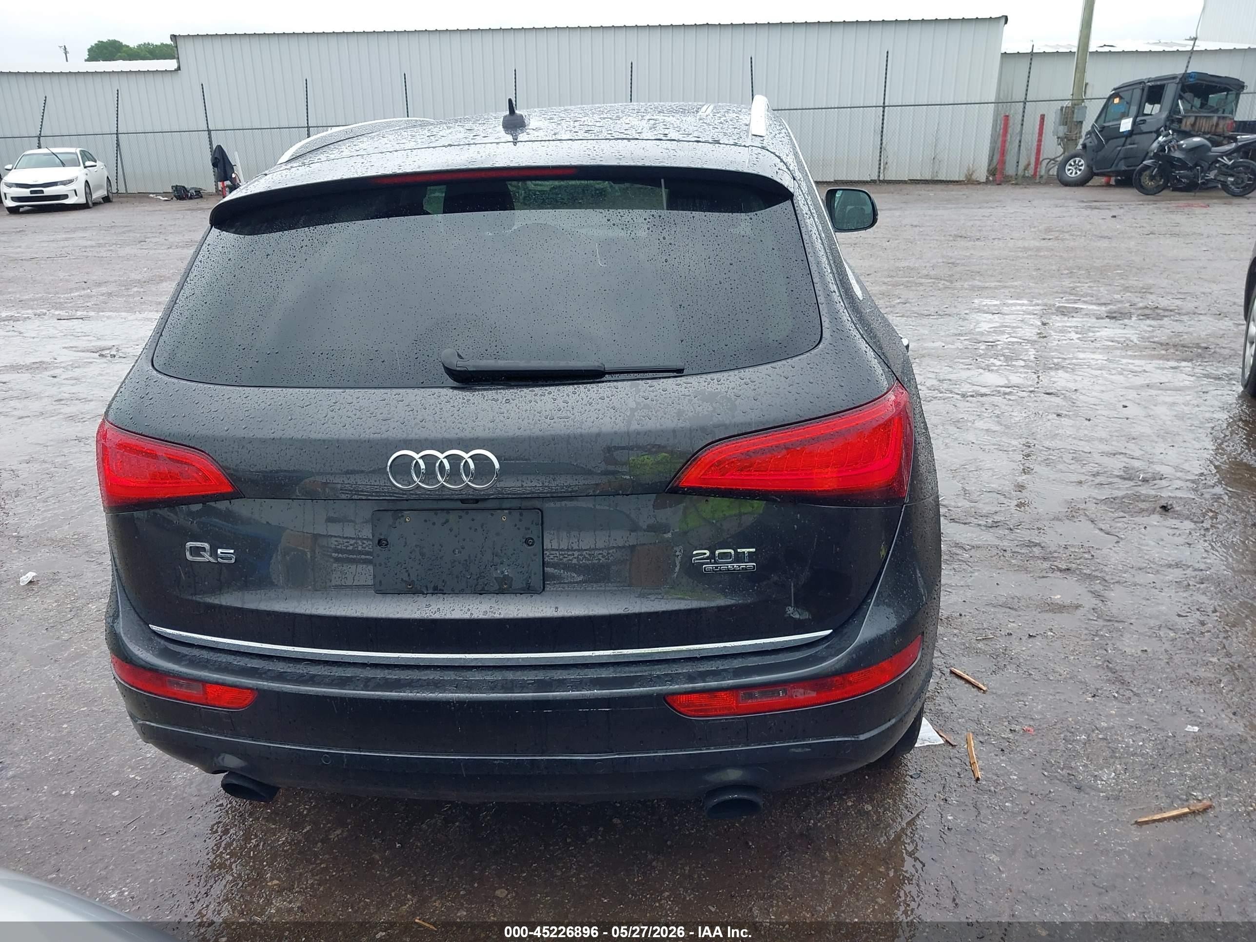 2015 Audi Q5 2.0t Premium Black vin: WA1LFAFP8FA130837