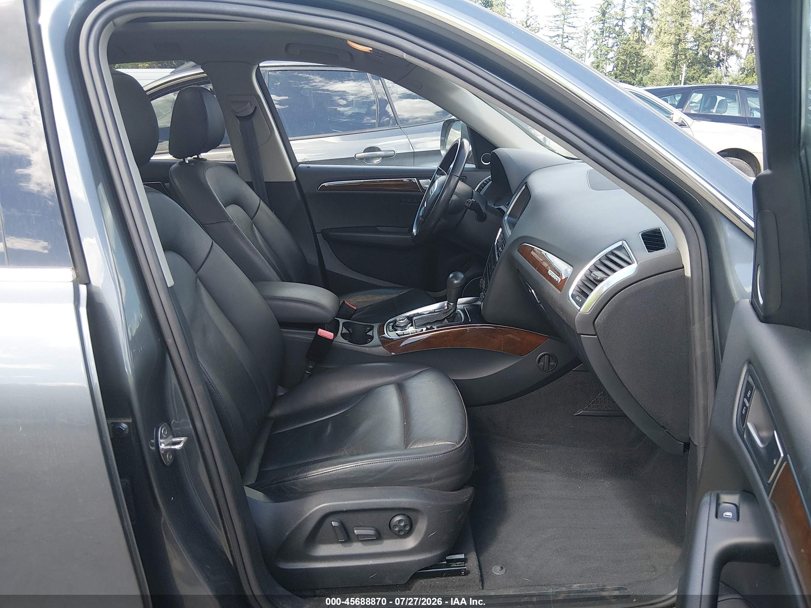 2012 Audi Q5 2.0t Premium Gray vin: WA1LFAFP9CA002005
