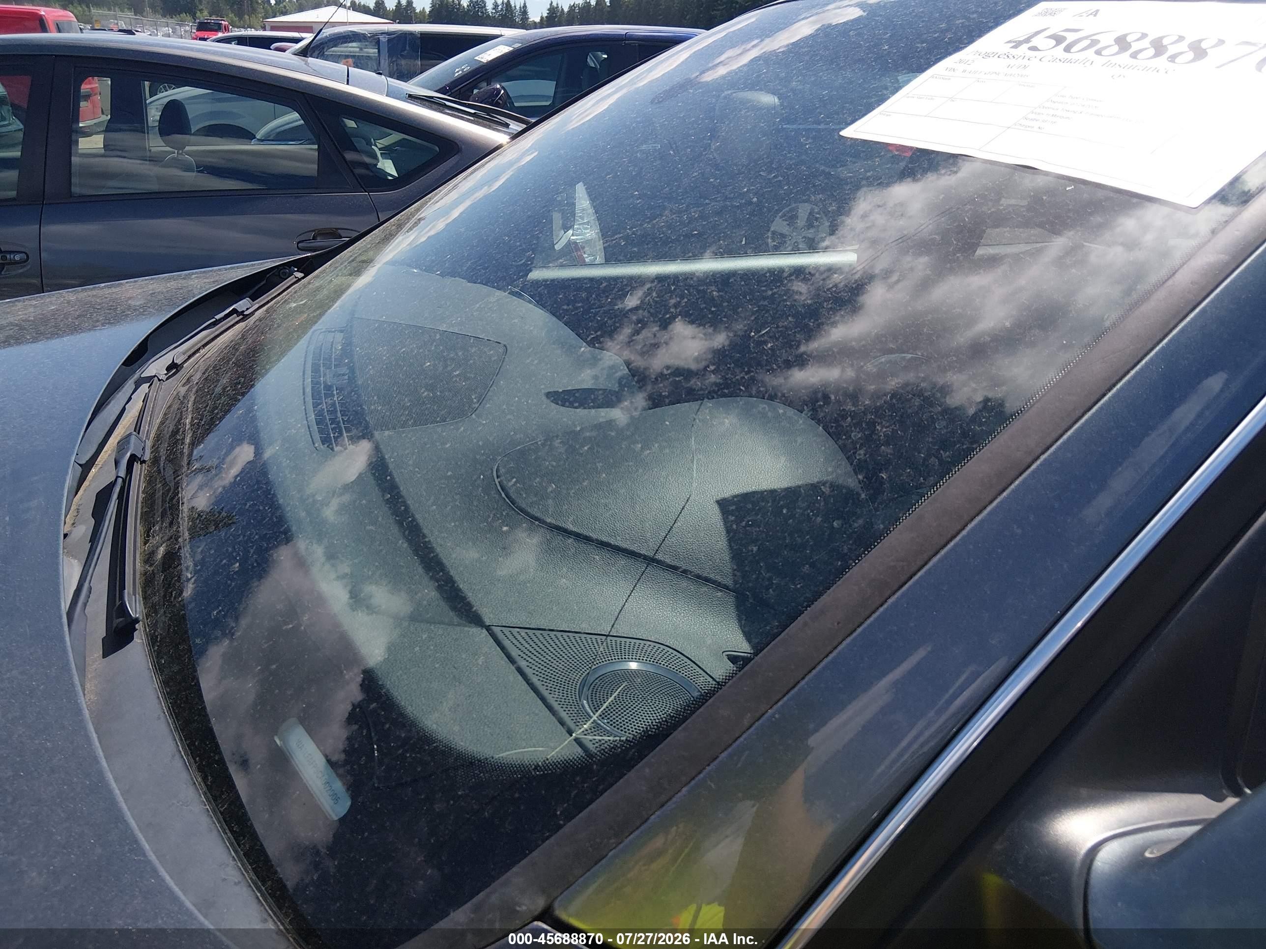 2012 Audi Q5 2.0t Premium Gray vin: WA1LFAFP9CA002005