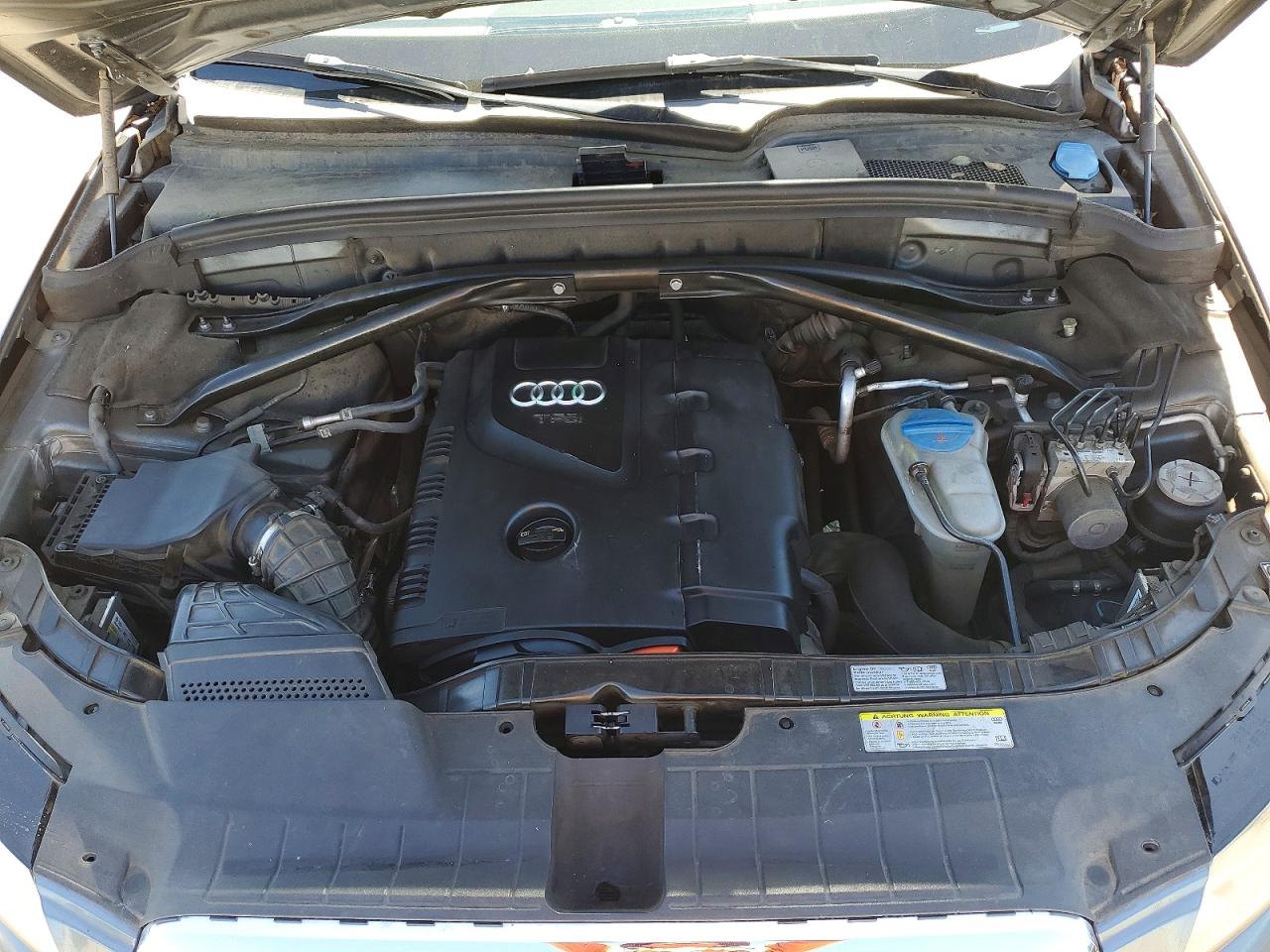 2012 Audi Q5 Premium Plus Серый vin: WA1LFAFP9CA015773