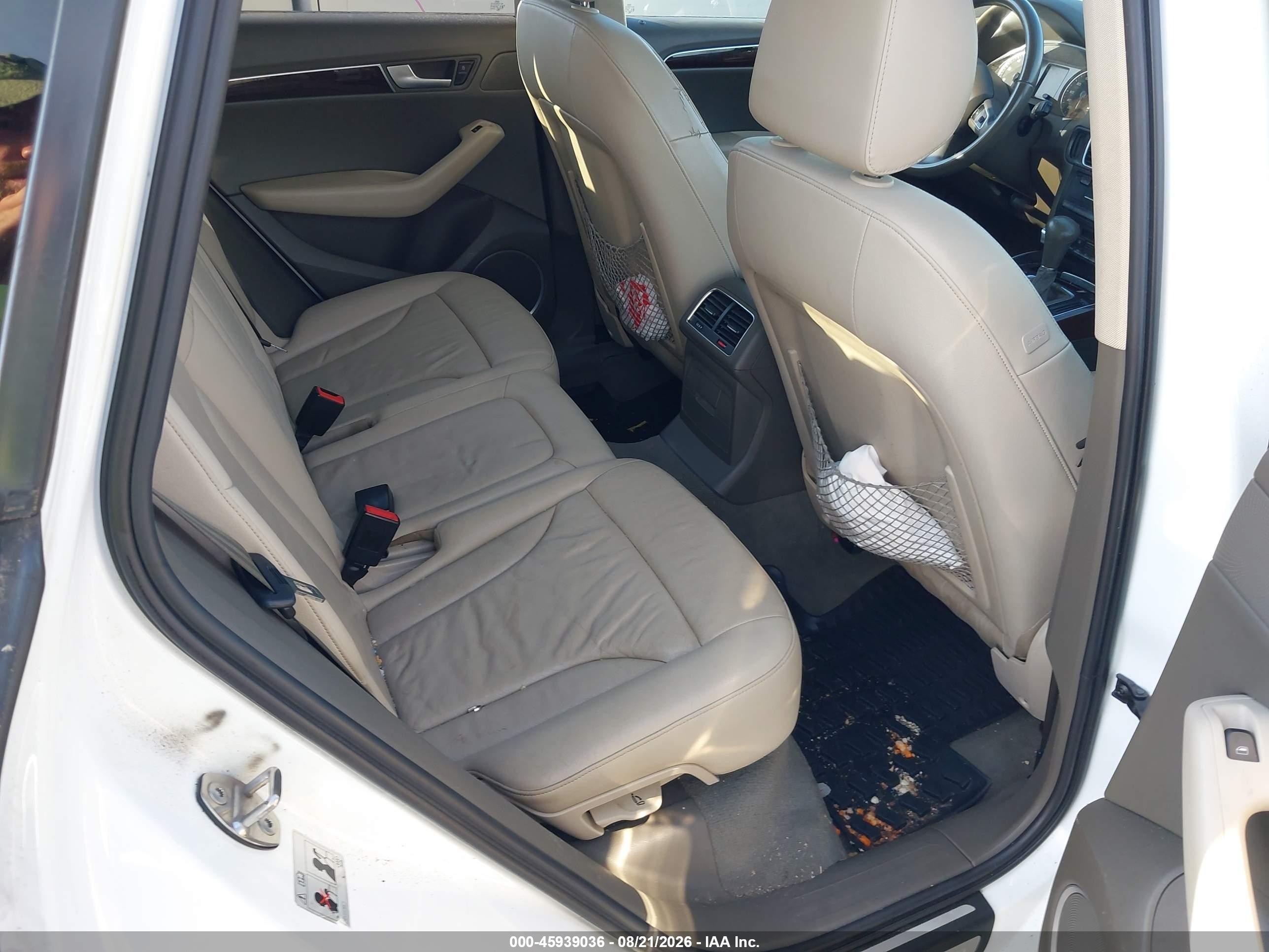 2012 Audi Q5 2.0t Premium White vin: WA1LFAFP9CA021248