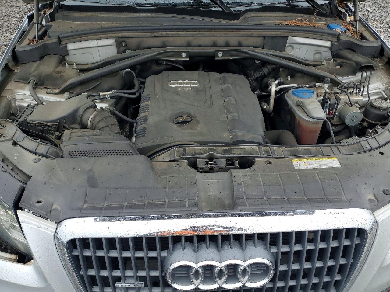 2012 Audi Q5 Premium Plus Silver vin: WA1LFAFP9CA021461