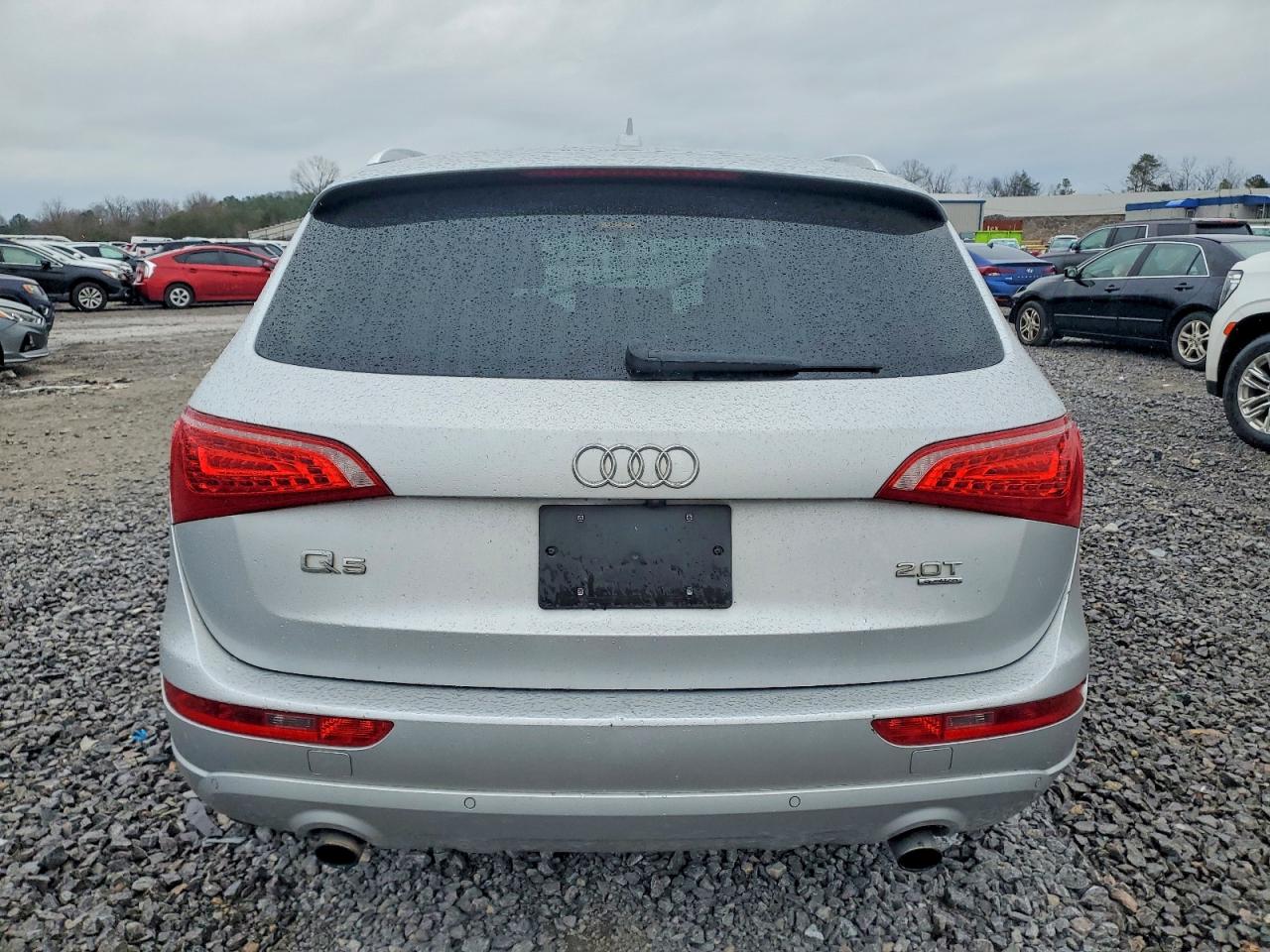 2012 Audi Q5 Premium Plus Silver vin: WA1LFAFP9CA021461