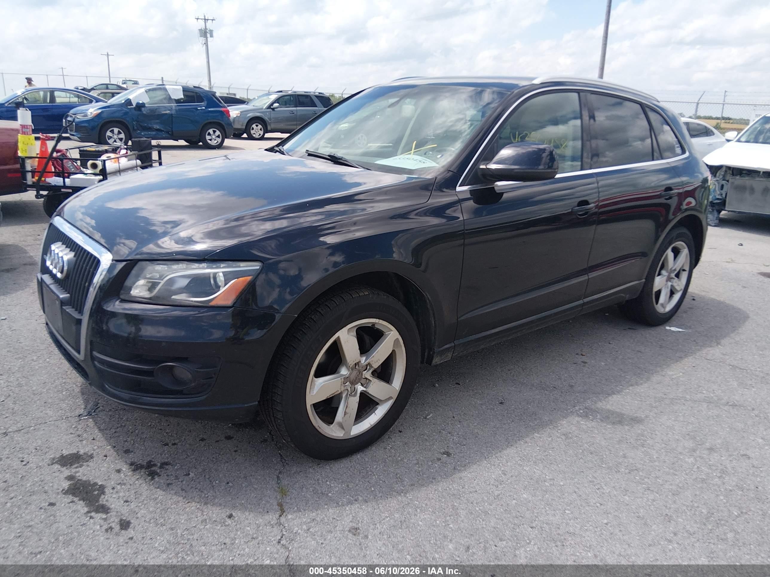 2012 Audi Q5 2.0t Premium Black vin: WA1LFAFP9CA022058
