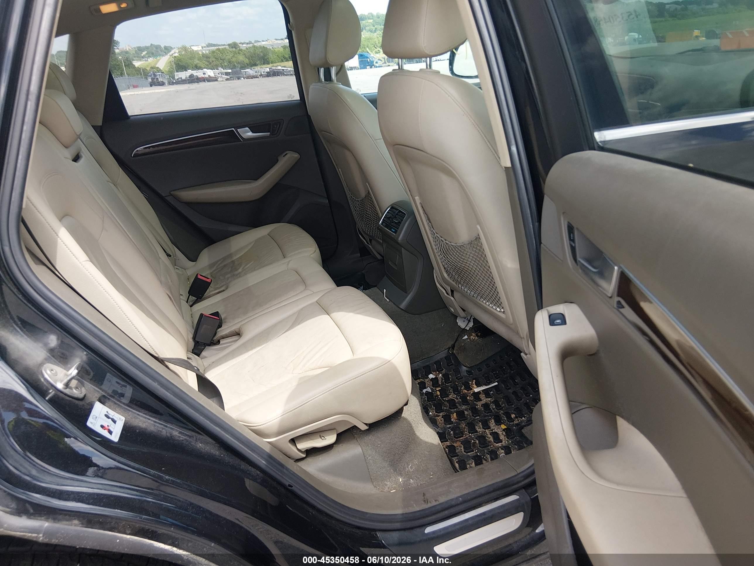 2012 Audi Q5 2.0t Premium Black vin: WA1LFAFP9CA022058