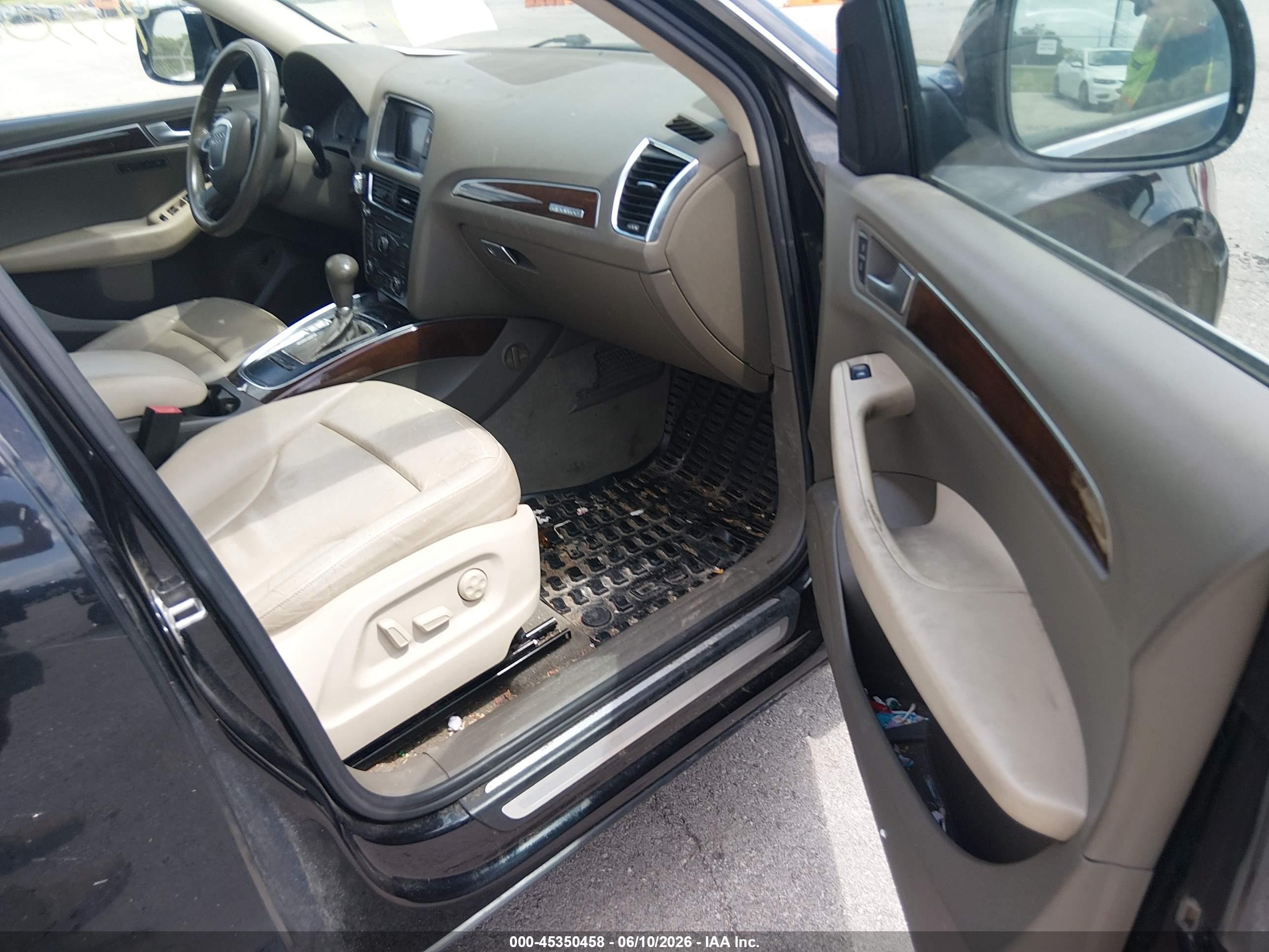 2012 Audi Q5 2.0t Premium Black vin: WA1LFAFP9CA022058
