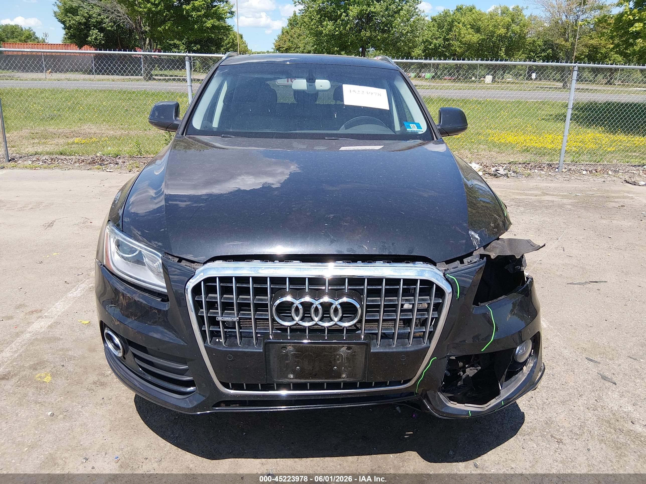 2013 Audi Q5 2.0t Premium Black vin: WA1LFAFP9DA012938