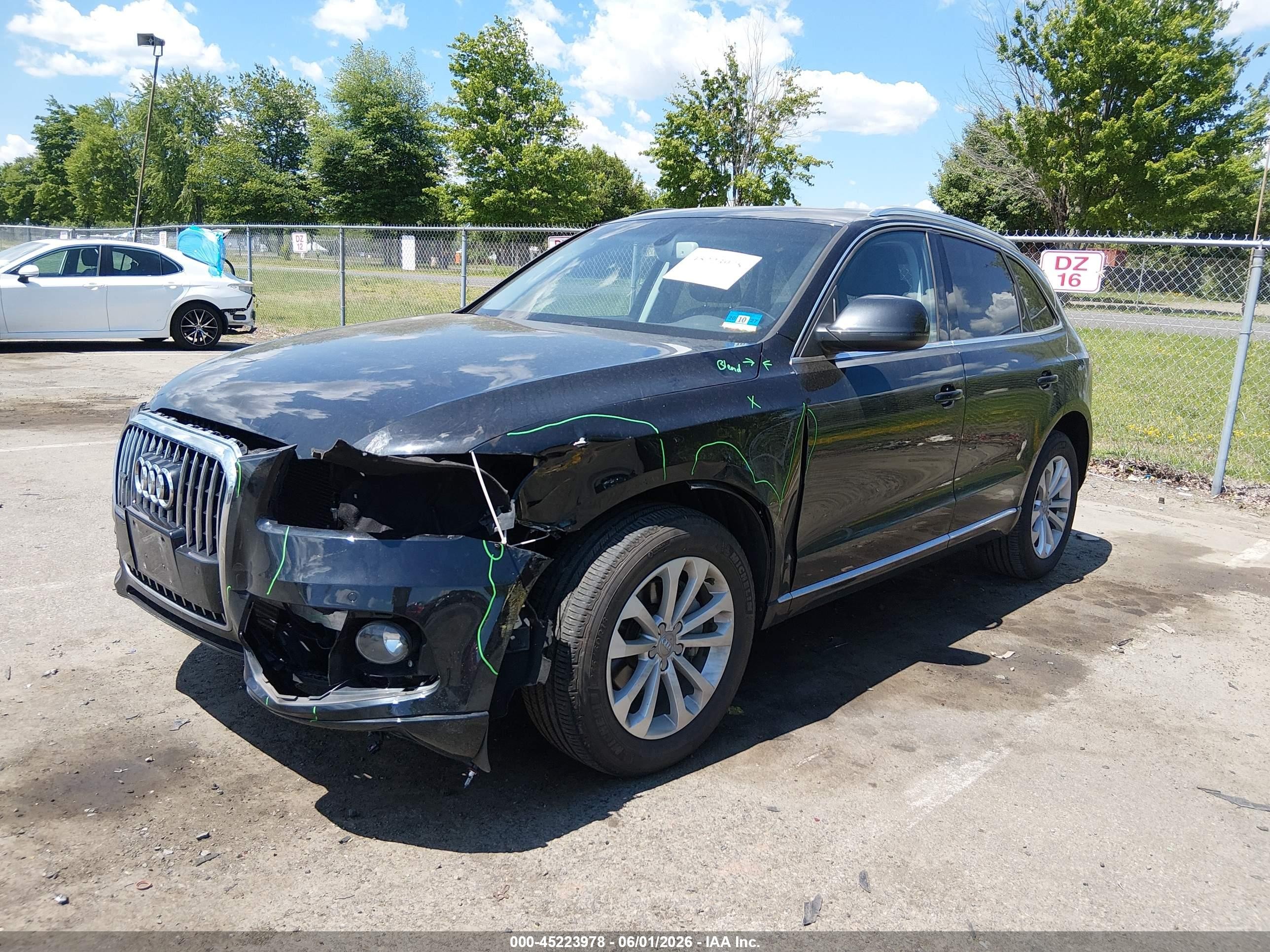 2013 Audi Q5 2.0t Premium Black vin: WA1LFAFP9DA012938