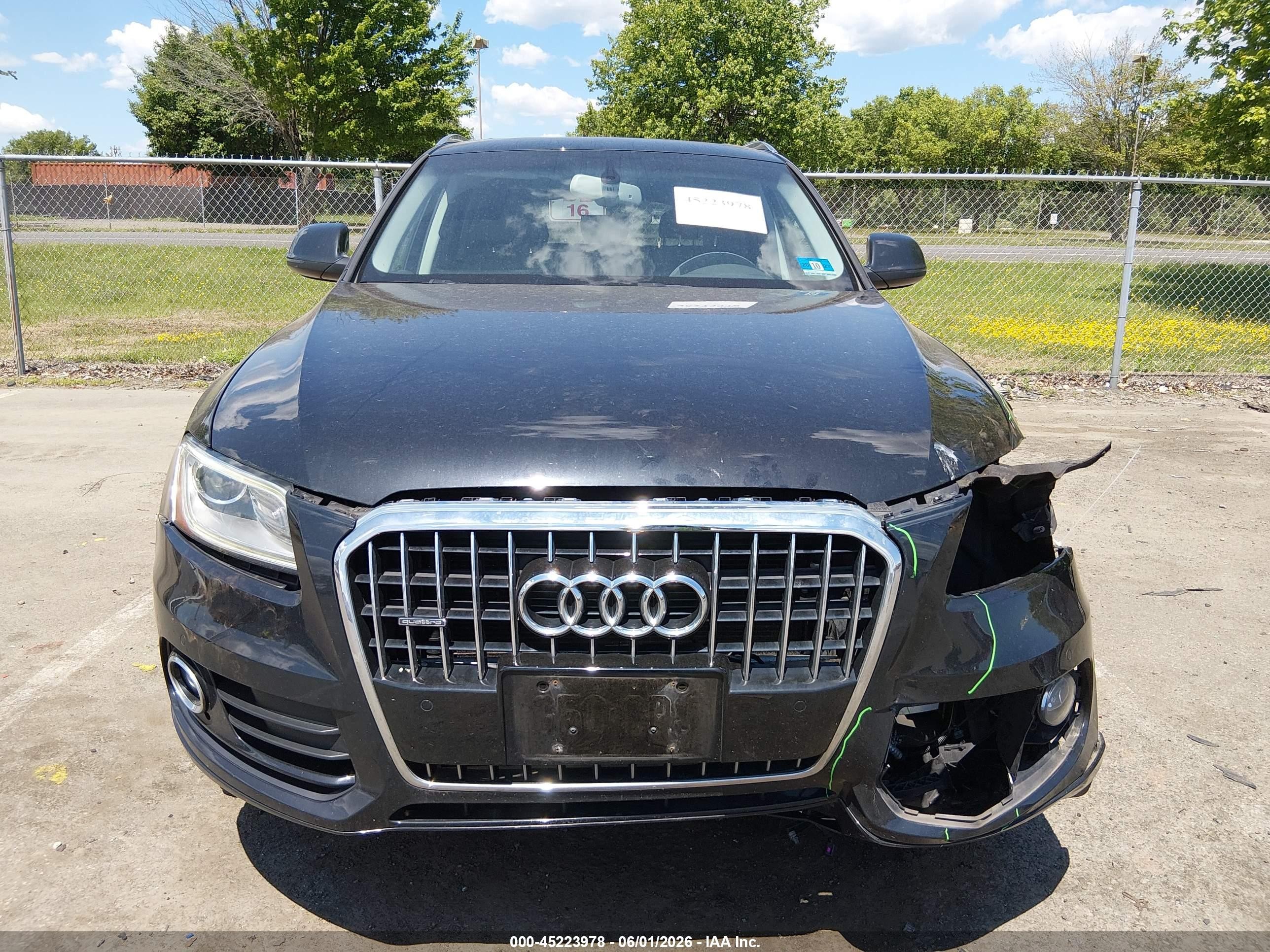 2013 Audi Q5 2.0t Premium Black vin: WA1LFAFP9DA012938