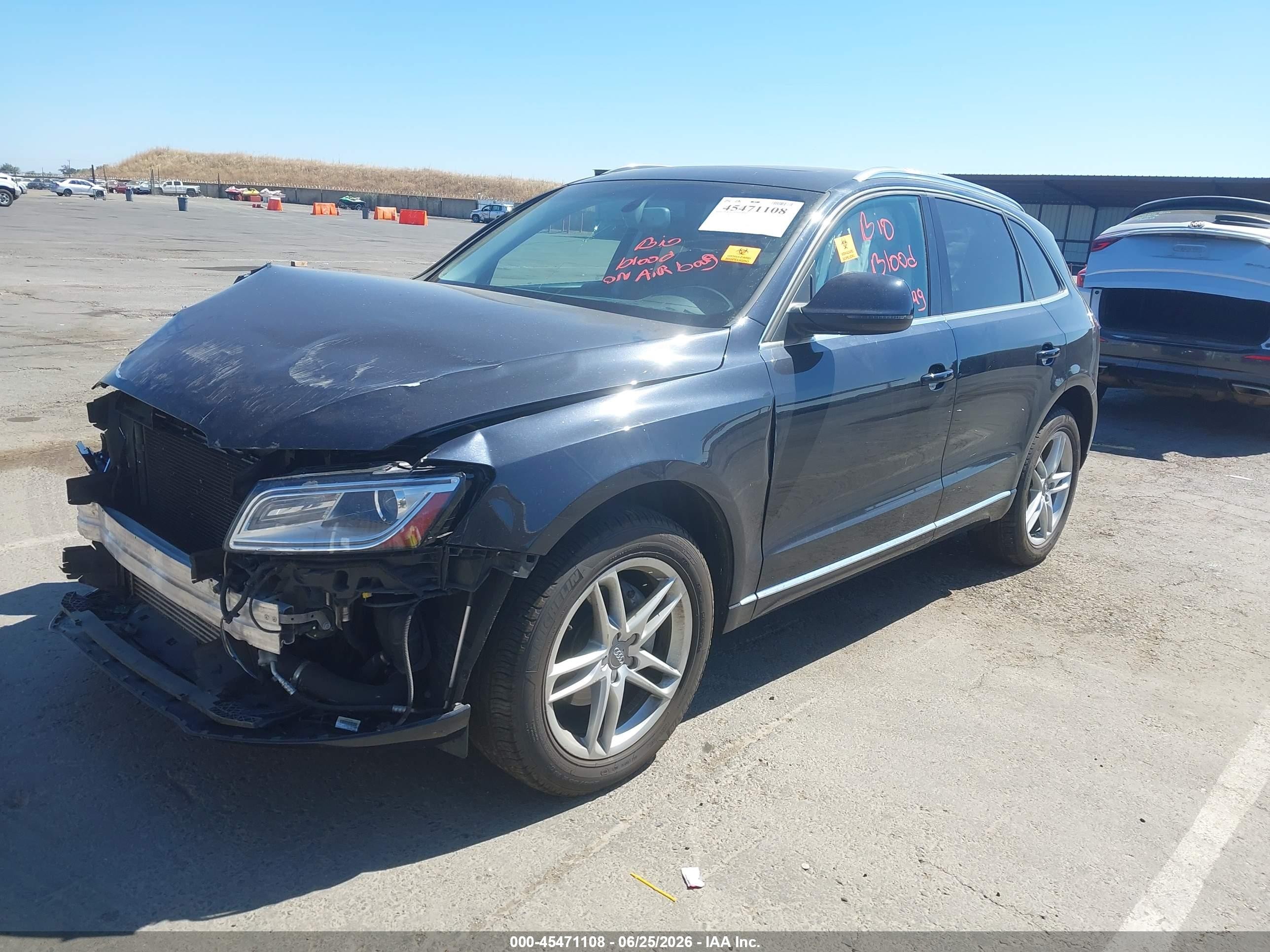 2013 Audi Q5 2.0t Premium Black vin: WA1LFAFP9DA039055