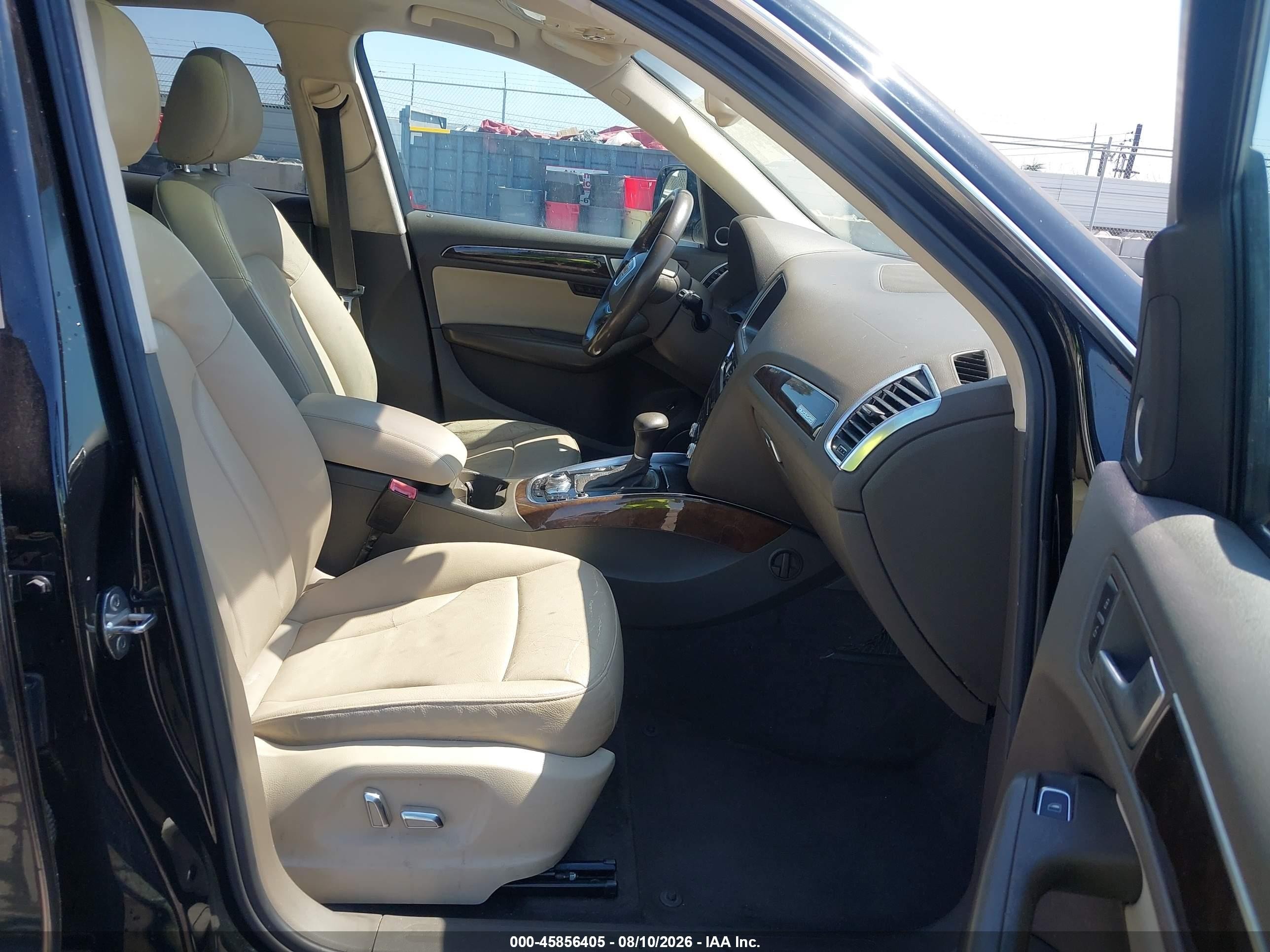 2013 Audi Q5 2.0t Premium Black vin: WA1LFAFP9DA050590