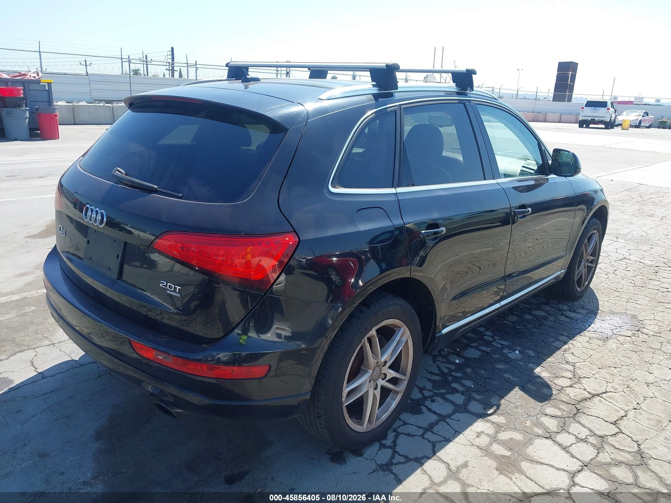 2013 Audi Q5 2.0t Premium Black vin: WA1LFAFP9DA050590