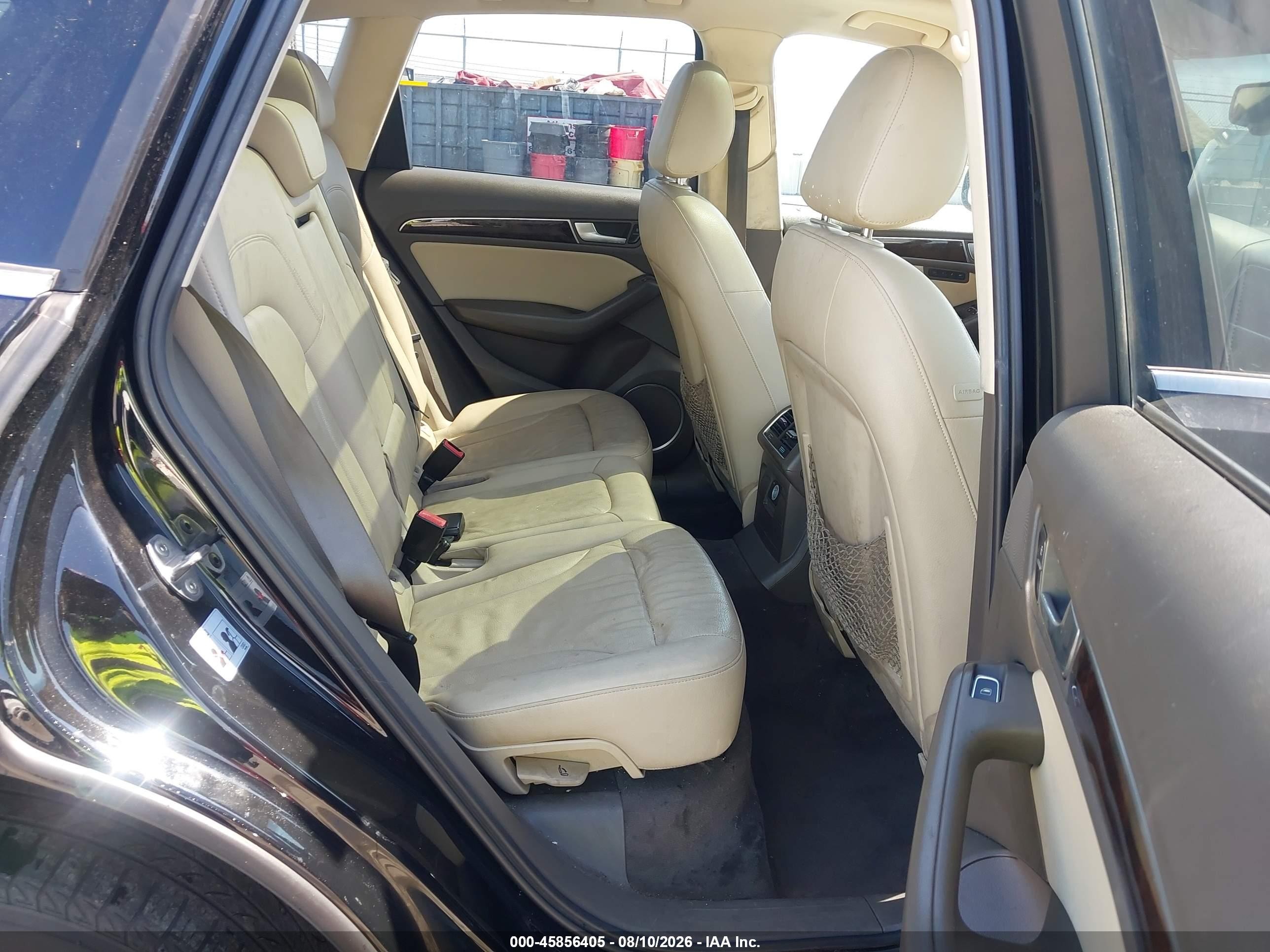 2013 Audi Q5 2.0t Premium Black vin: WA1LFAFP9DA050590