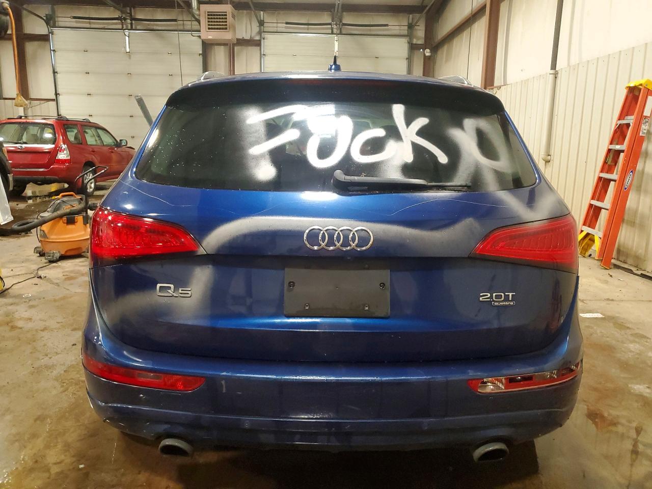 2013 Audi Q5 Premium Plus Blue vin: WA1LFAFP9DA060388