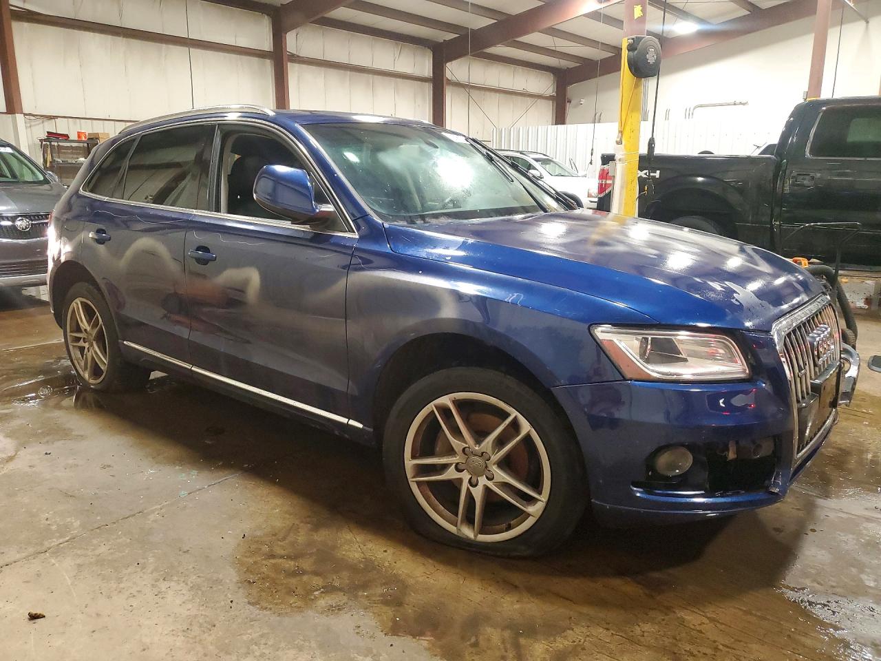 2013 Audi Q5 Premium Plus Blue vin: WA1LFAFP9DA060388