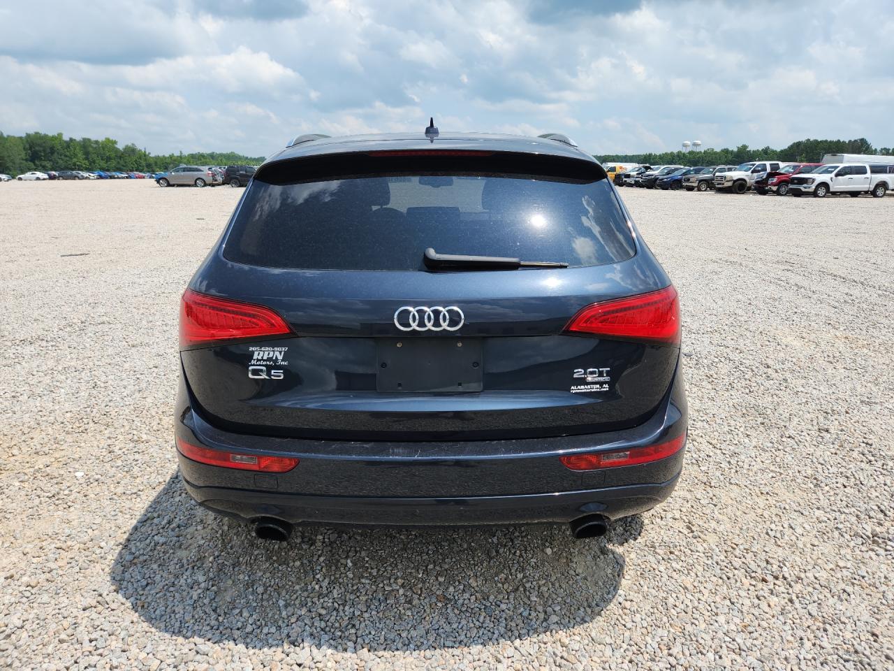 2013 Audi Q5 Premium Plus Blue vin: WA1LFAFP9DA060505