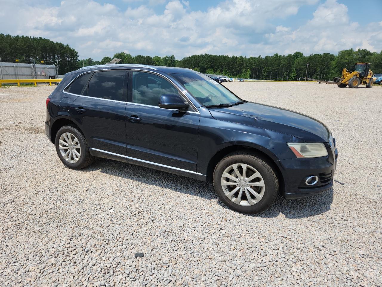 2013 Audi Q5 Premium Plus Blue vin: WA1LFAFP9DA060505