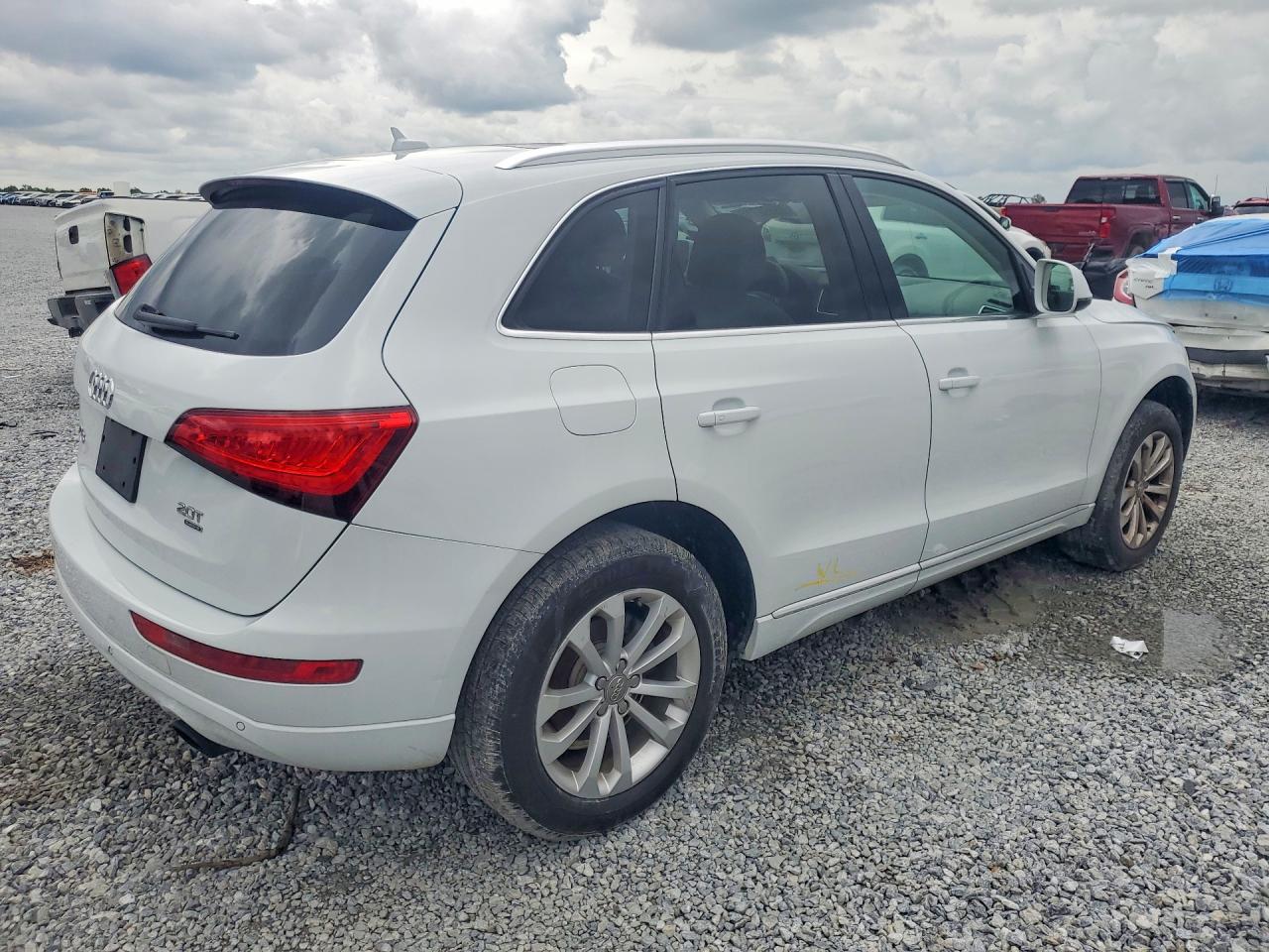 2013 Audi Q5 Premium Plus White vin: WA1LFAFP9DA076946