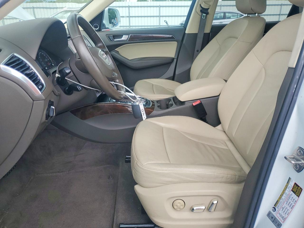 2013 Audi Q5 Premium Plus White vin: WA1LFAFP9DA076946