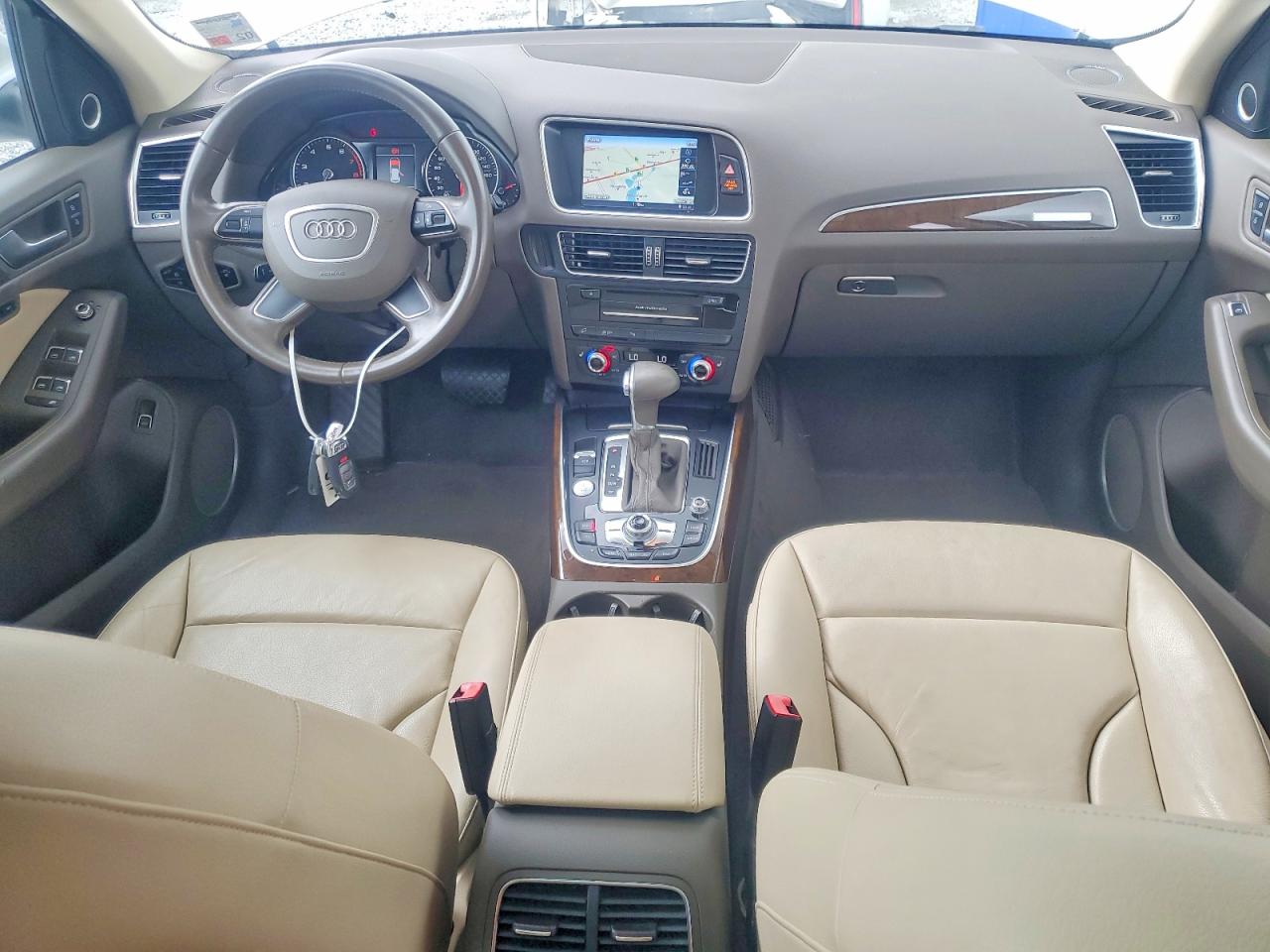 2013 Audi Q5 Premium Plus White vin: WA1LFAFP9DA076946