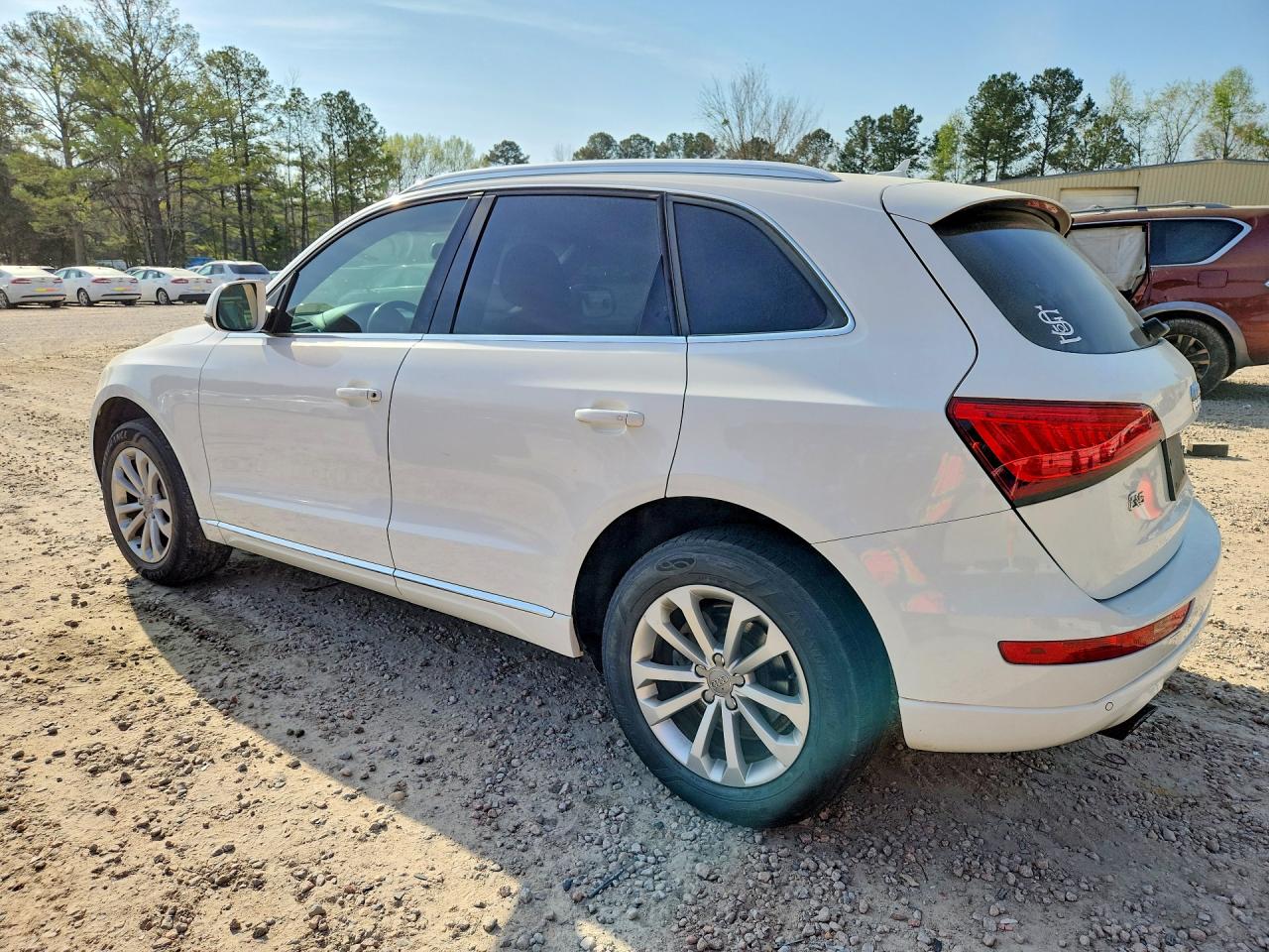 2014 Audi Q5 Premium Plus White vin: WA1LFAFP9EA008602