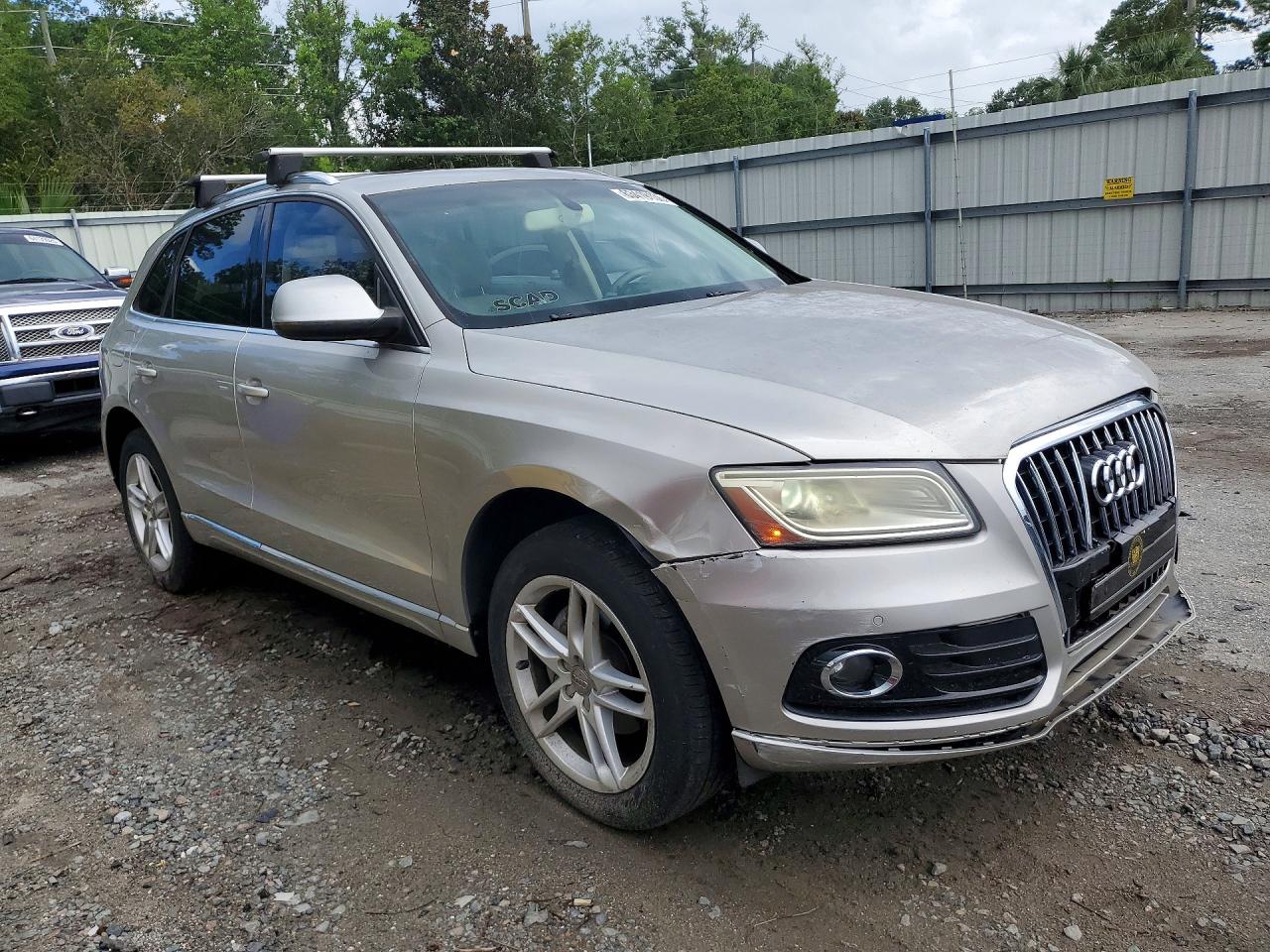 2014 Audi Q5 Premium Plus Tan vin: WA1LFAFP9EA011449