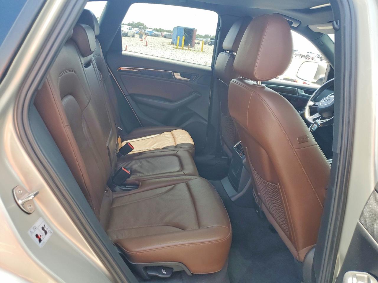2014 Audi Q5 Premium Plus Beige vin: WA1LFAFP9EA020068
